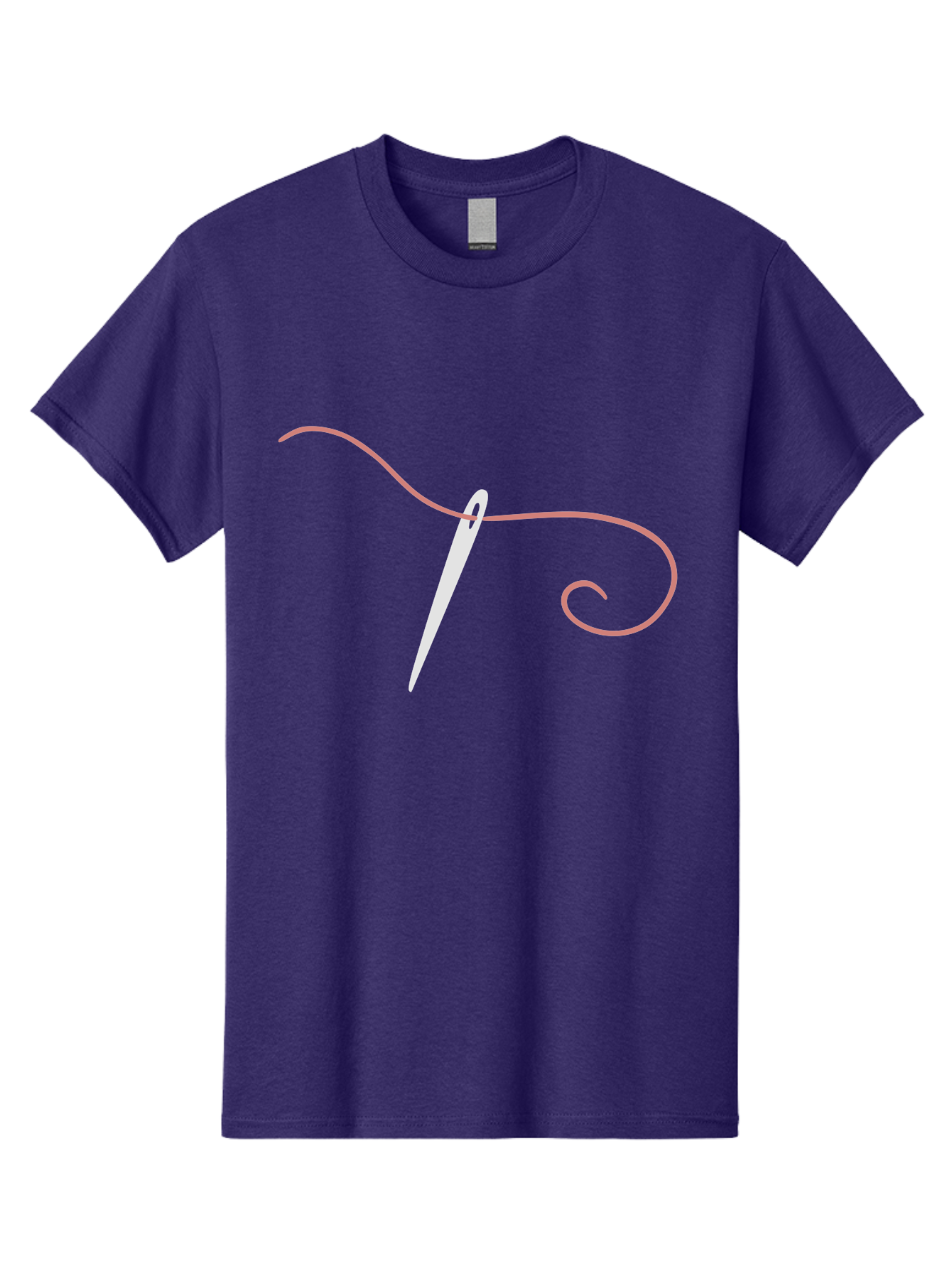 Sewing-Needle-1 Men'S Graphic Tee, 100% Cotton, Comfortable Casual Summer Wear, Machine Washable, Sewing Needle, Thread, Needlework, Stitching, Handmade, Crafting, Embroidery, Tailoring, Diy Aac108 25