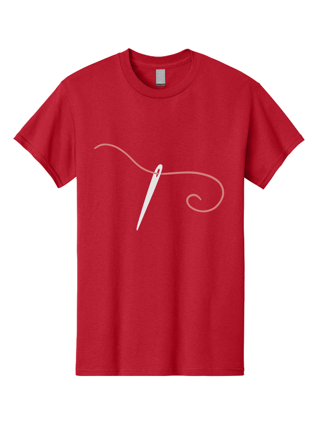 Sewing-Needle-1 Men'S Graphic Tee, 100% Cotton, Comfortable Casual Summer Wear, Machine Washable, Sewing Needle, Thread, Needlework, Stitching, Handmade, Crafting, Embroidery, Tailoring, Diy Aac108 7