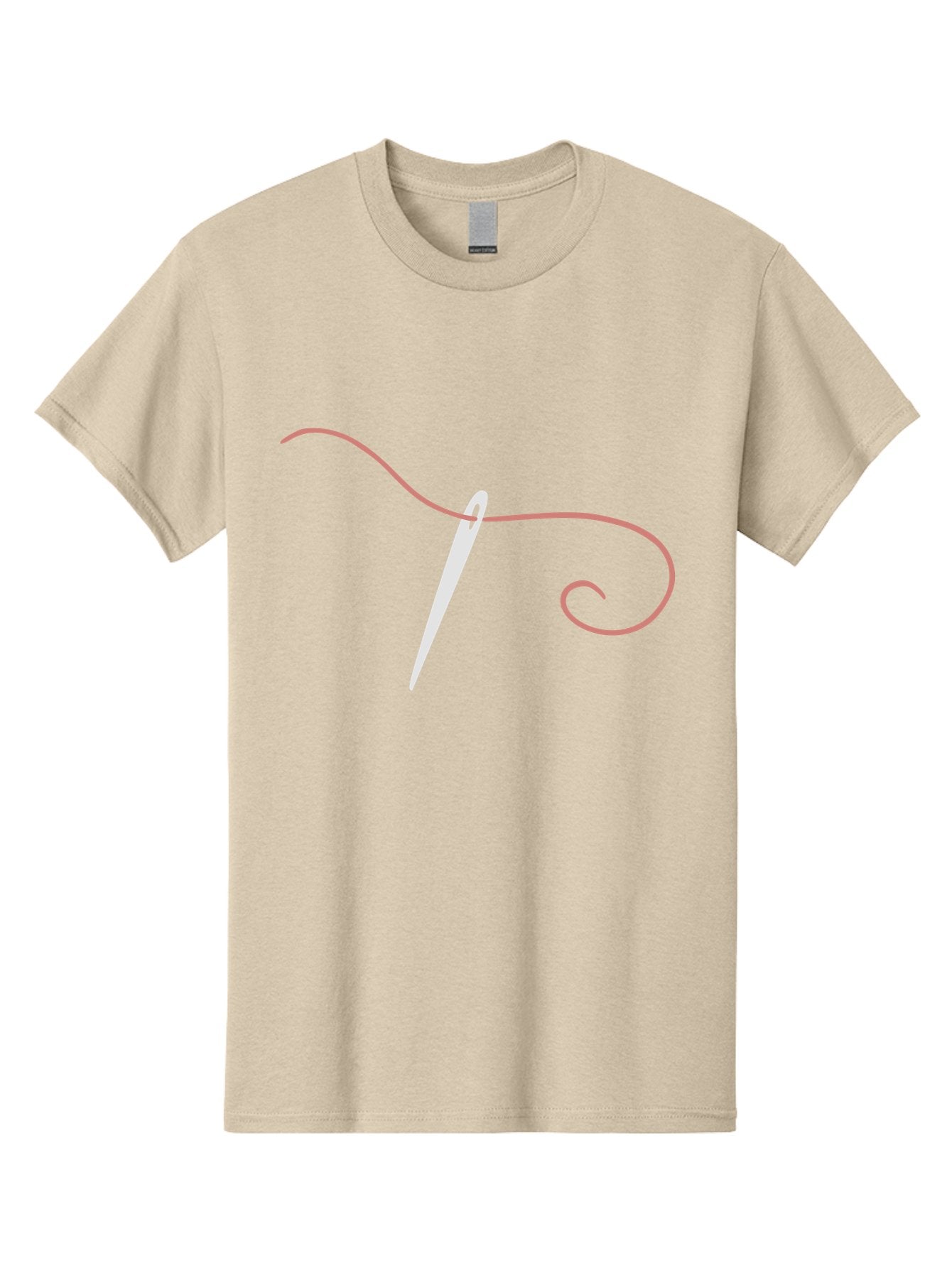 Sewing-Needle-1 Men'S Graphic Tee, 100% Cotton, Comfortable Casual Summer Wear, Machine Washable, Sewing Needle, Thread, Needlework, Stitching, Handmade, Crafting, Embroidery, Tailoring, Diy Aac108 8