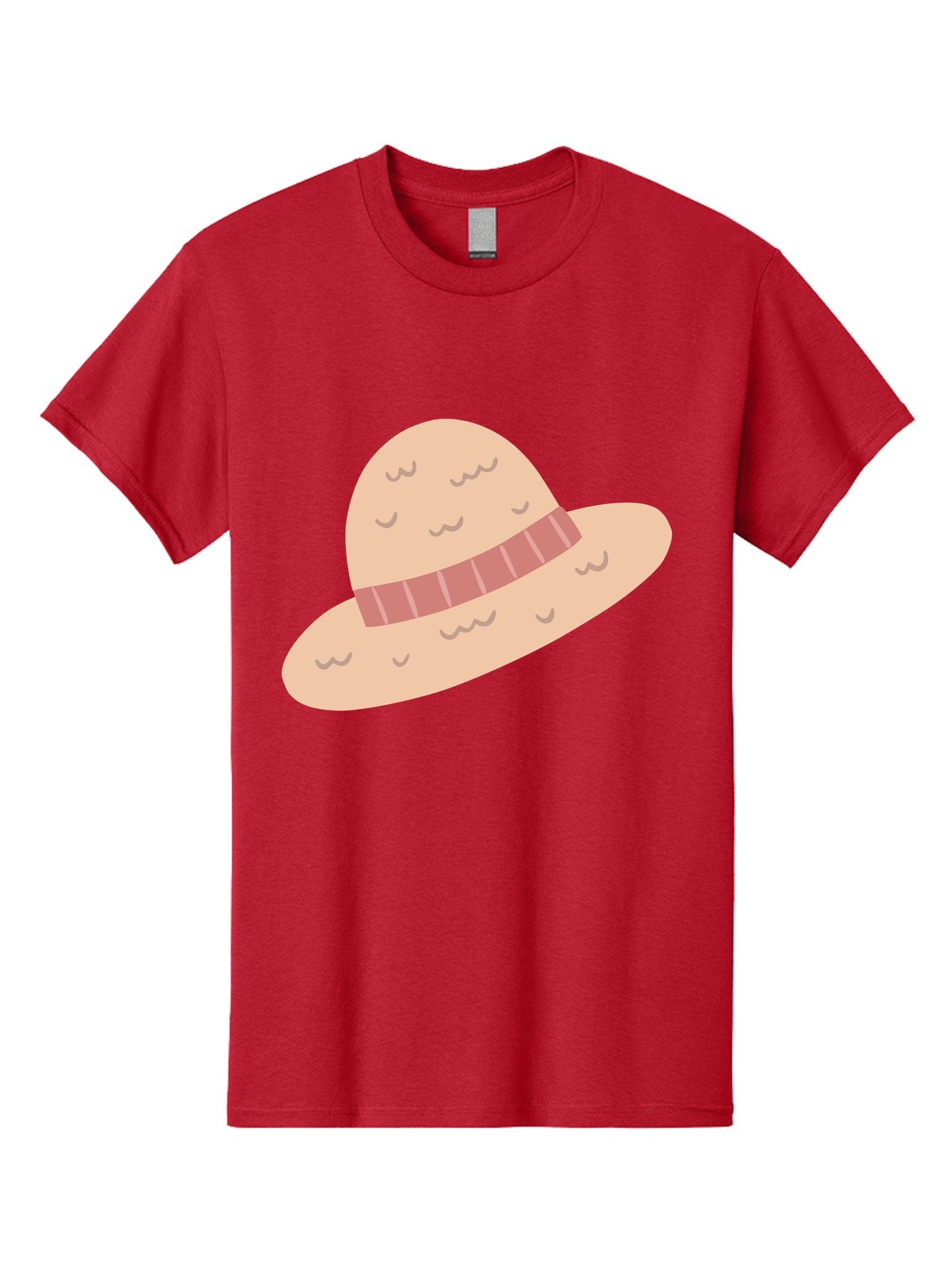 Straw-Hat Men'S Graphic Tee, 100% Cotton, Comfortable Casual Summer Wear, Machine Washable, Straw Hat With Ribbon Band, Summer Hat, Beachwear Fashion, Bohemian Style, Stylish Accessory, Outdoor Gear Aac118 6