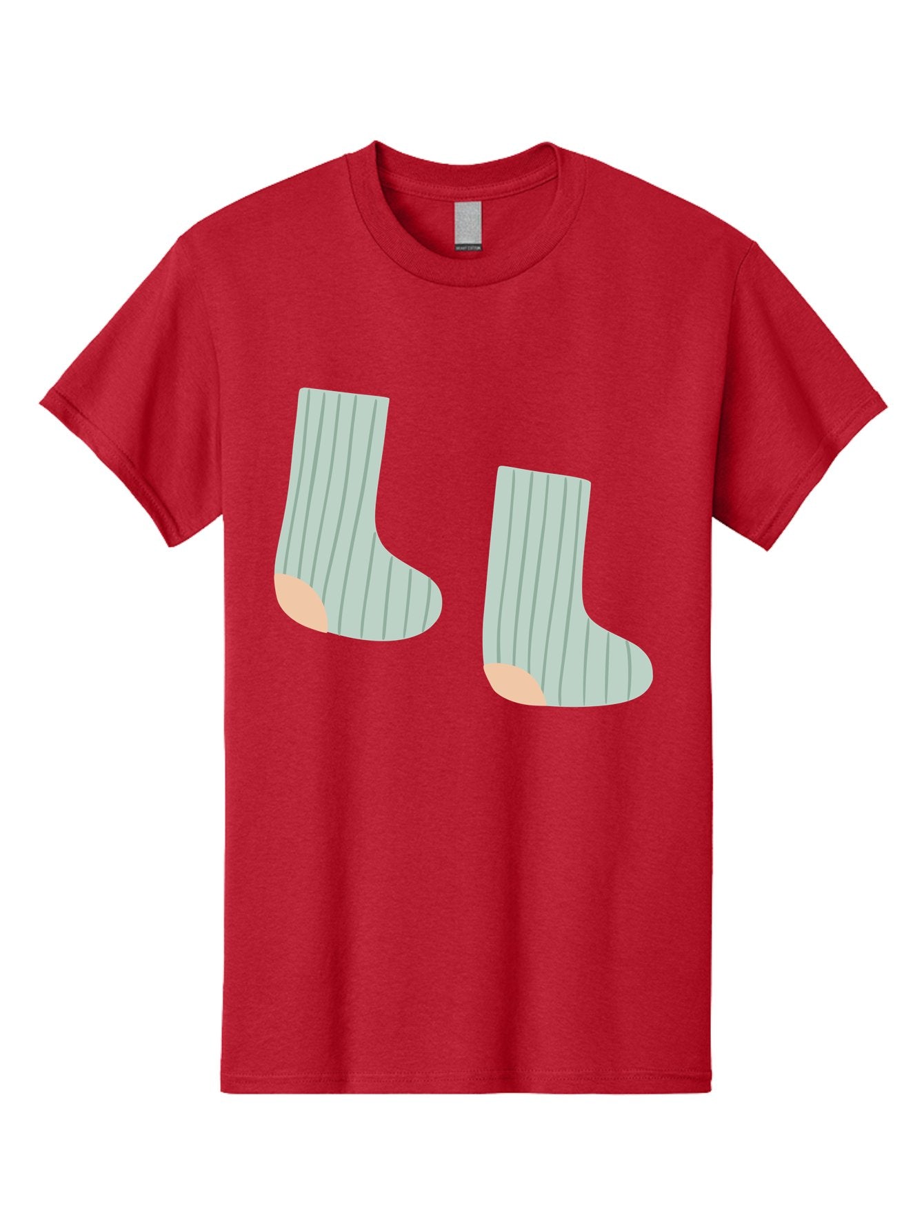 Striped-Socks Men'S Graphic Tee, 100% Cotton, Comfortable Casual Summer Wear, Machine Washable, Striped Socks, Matching Socks, Casual Footwear, Comfortable Clothing, Fashion Accessories, Clothing Details Aac119 6