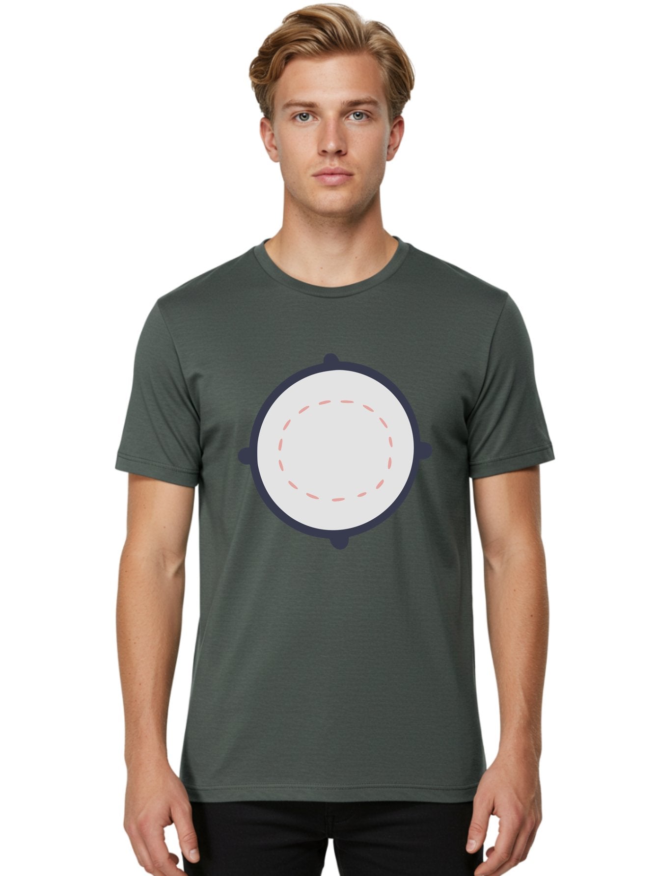 Tambourine Men'S Graphic Tee, 100% Cotton, Comfortable Casual Summer Wear, Machine Washable, Drum, Percussion Instrument, Musical Instrument, Drumhead, Drum Shell, Music, Rhythm, Beats, Drumming Aac121 22