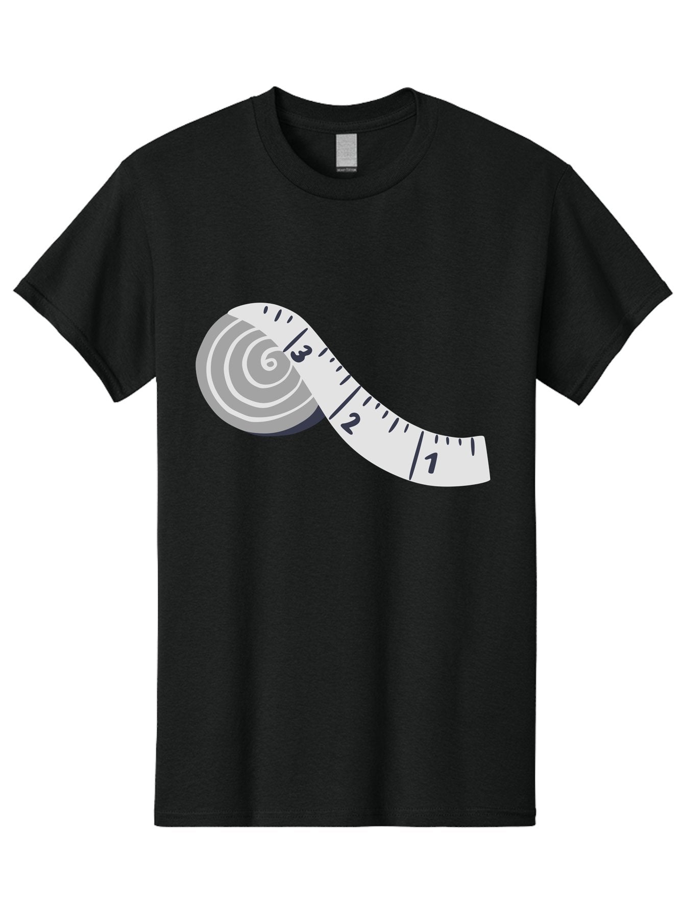 Tape-Measure Men'S Graphic Tee, 100% Cotton, Comfortable Casual Summer Wear, Machine Washable, Tape Measure, Measuring Tape, Flexible Ruler, Measurement Tool, Sewing, Crafting, Diy, Body Measurement, Weight Loss Aac122 13