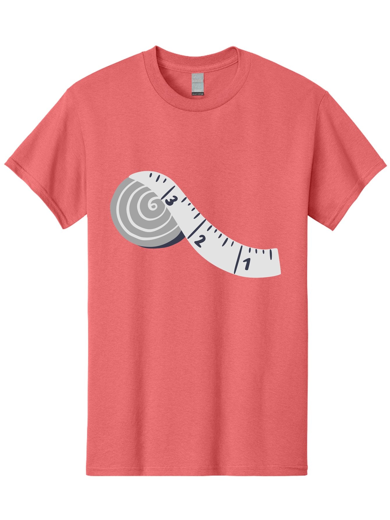 Tape-Measure Men'S Graphic Tee, 100% Cotton, Comfortable Casual Summer Wear, Machine Washable, Tape Measure, Measuring Tape, Flexible Ruler, Measurement Tool, Sewing, Crafting, Diy, Body Measurement, Weight Loss Aac122 7