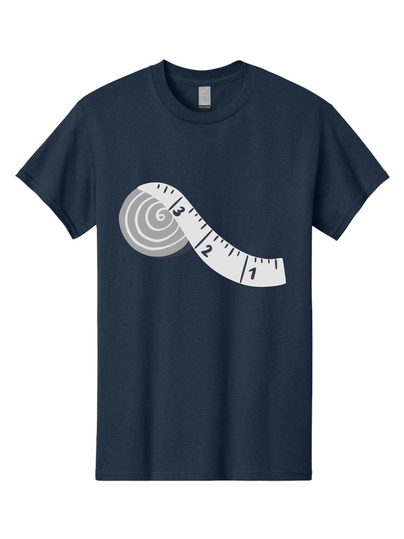 Tape-Measure Men'S Graphic Tee, 100% Cotton, Comfortable Casual Summer Wear, Machine Washable, Tape Measure, Measuring Tape, Flexible Ruler, Measurement Tool, Sewing, Crafting, Diy, Body Measurement, Weight Loss Aac122 14