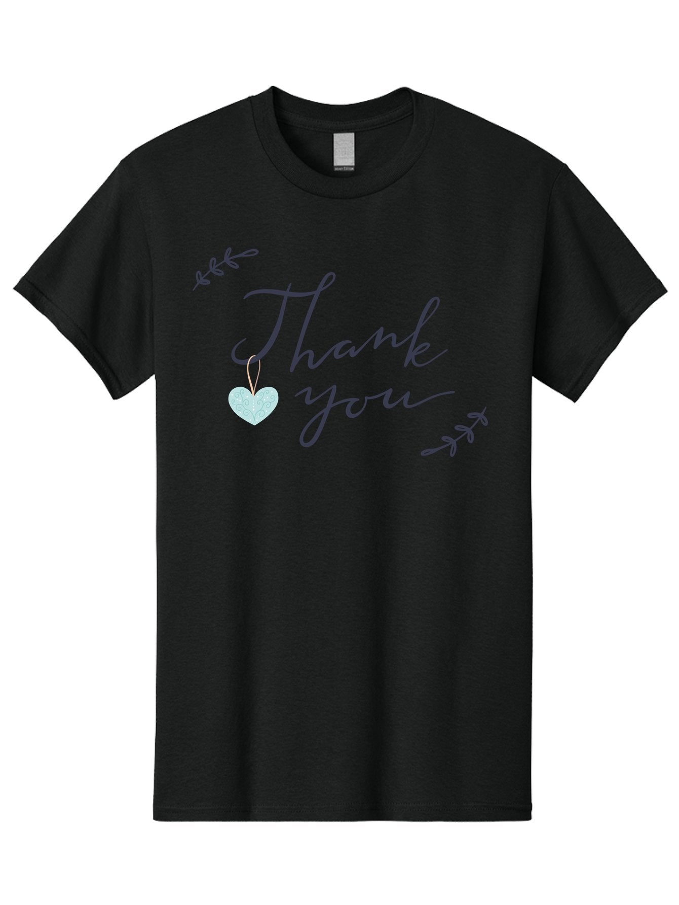 Thank-You-1 Men'S Graphic Tee, 100% Cotton, Comfortable Casual Summer Wear, Machine Washable, Thank You Message, Gratitude, Appreciation, Heart Symbol, Love, Kindness, Positive Vibes, Sweet Gesture, Purple Script, Glittery Heart Aac124 5