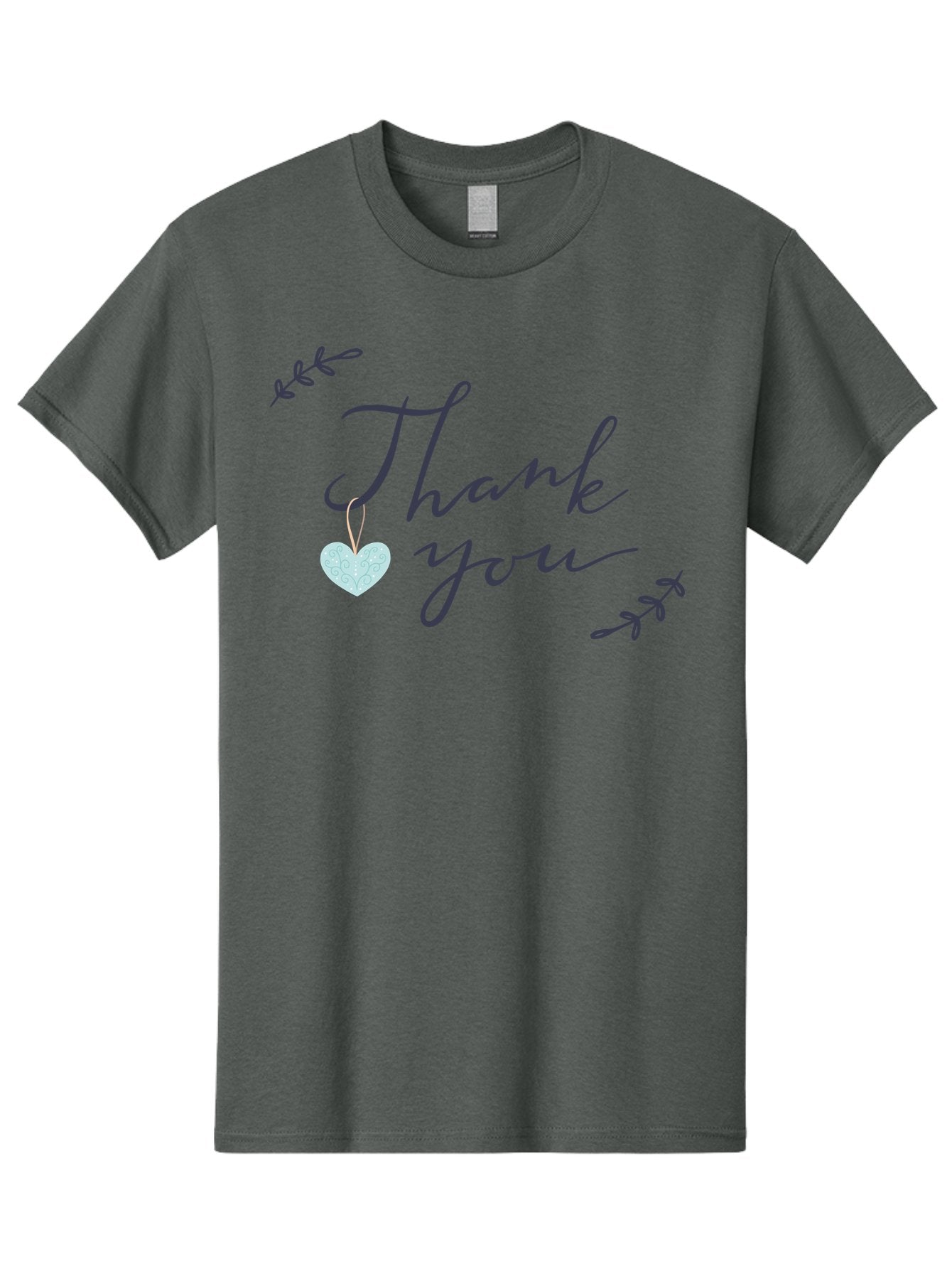 Thank-You-1 Men'S Graphic Tee, 100% Cotton, Comfortable Casual Summer Wear, Machine Washable, Thank You Message, Gratitude, Appreciation, Heart Symbol, Love, Kindness, Positive Vibes, Sweet Gesture, Purple Script, Glittery Heart Aac124 8