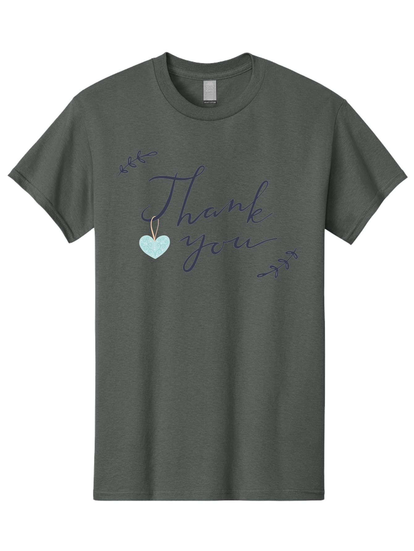 Thank-You-1 Men'S Graphic Tee, 100% Cotton, Comfortable Casual Summer Wear, Machine Washable, Thank You Message, Gratitude, Appreciation, Heart Symbol, Love, Kindness, Positive Vibes, Sweet Gesture, Purple Script, Glittery Heart Aac124 11