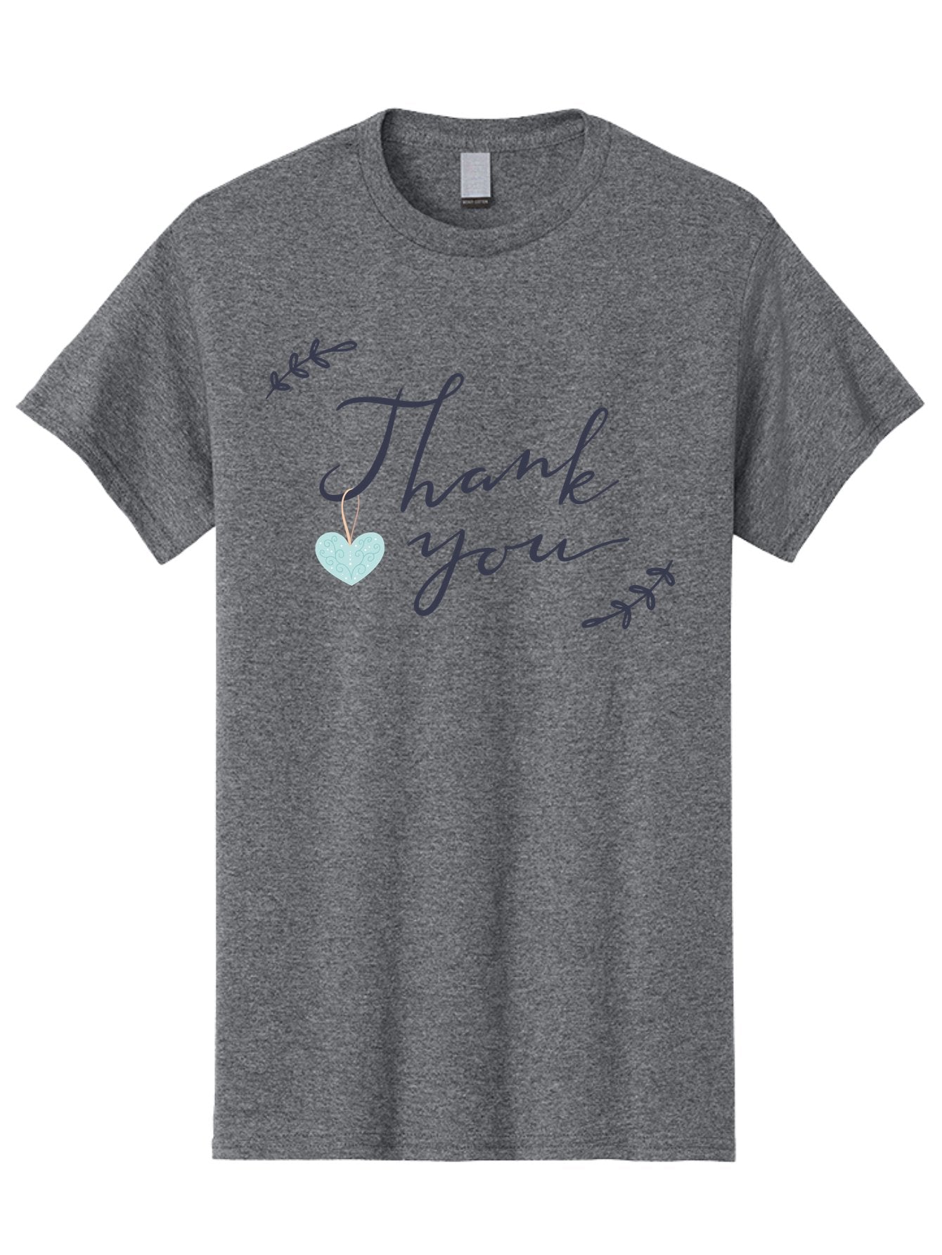 Thank-You-1 Men'S Graphic Tee, 100% Cotton, Comfortable Casual Summer Wear, Machine Washable, Thank You Message, Gratitude, Appreciation, Heart Symbol, Love, Kindness, Positive Vibes, Sweet Gesture, Purple Script, Glittery Heart Aac124 12