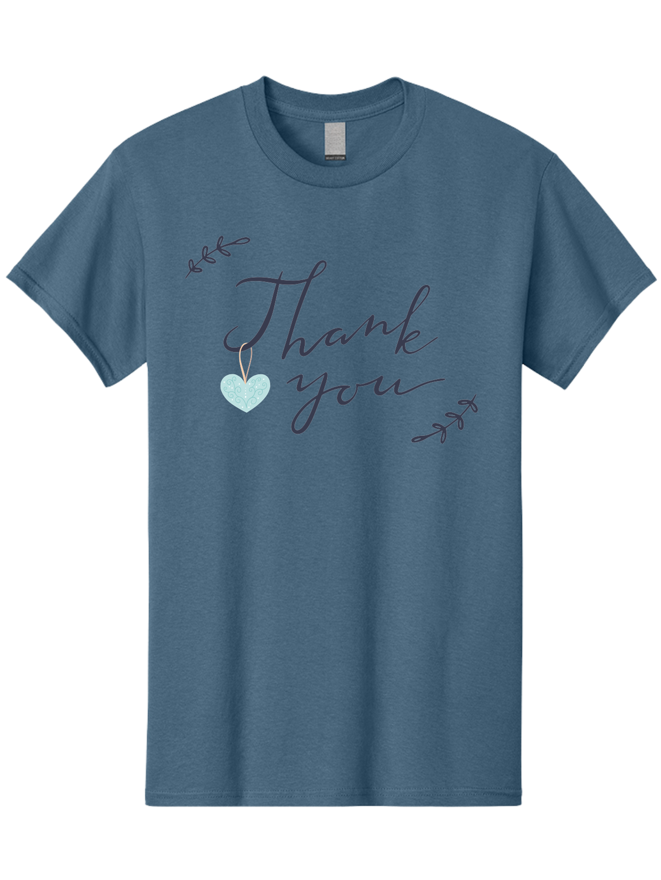 Thank-You-1 Men'S Graphic Tee, 100% Cotton, Comfortable Casual Summer Wear, Machine Washable, Thank You Message, Gratitude, Appreciation, Heart Symbol, Love, Kindness, Positive Vibes, Sweet Gesture, Purple Script, Glittery Heart Aac124 23