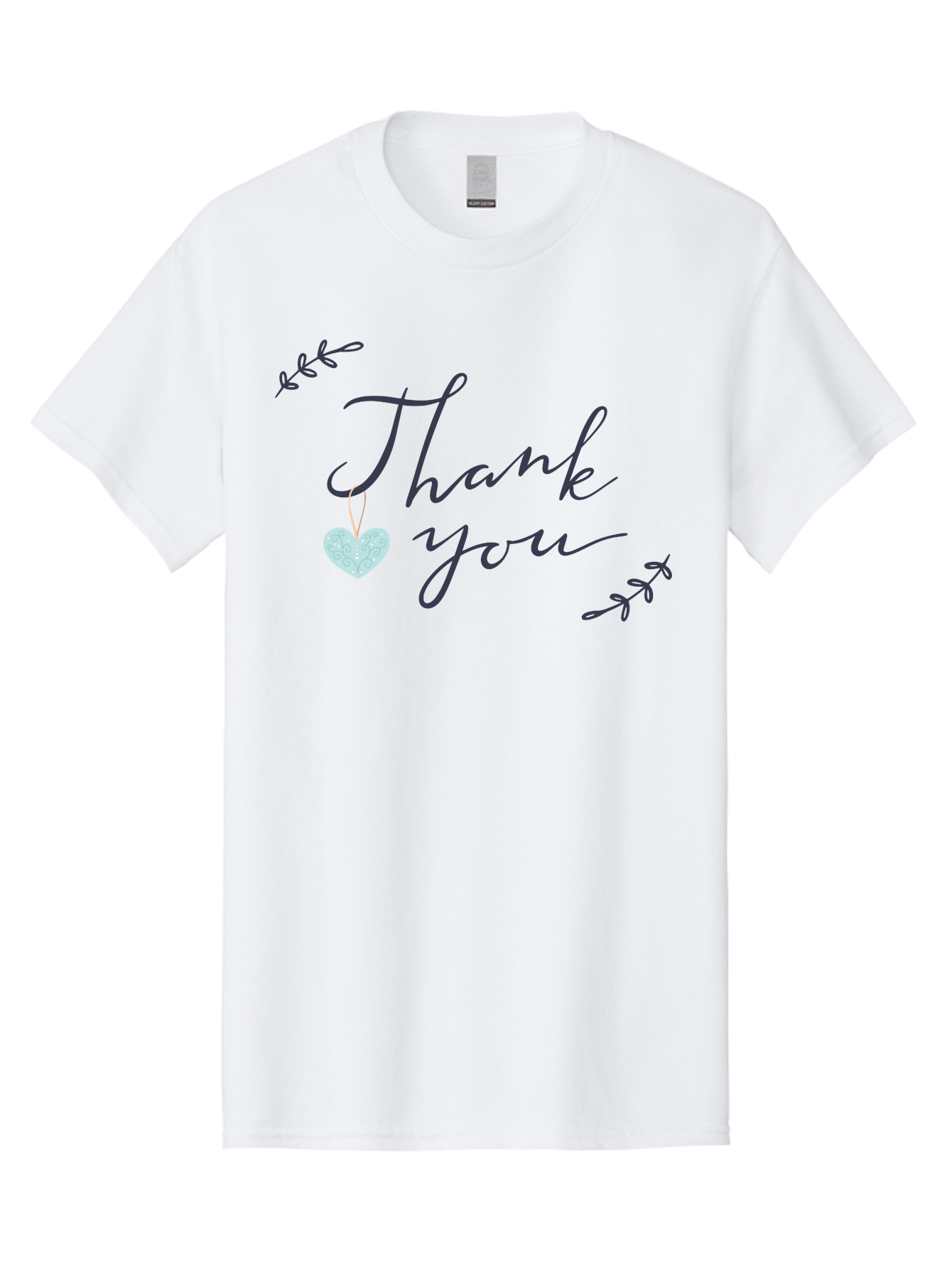 Thank-You-1 Men'S Graphic Tee, 100% Cotton, Comfortable Casual Summer Wear, Machine Washable, Thank You Message, Gratitude, Appreciation, Heart Symbol, Love, Kindness, Positive Vibes, Sweet Gesture, Purple Script, Glittery Heart Aac124 3
