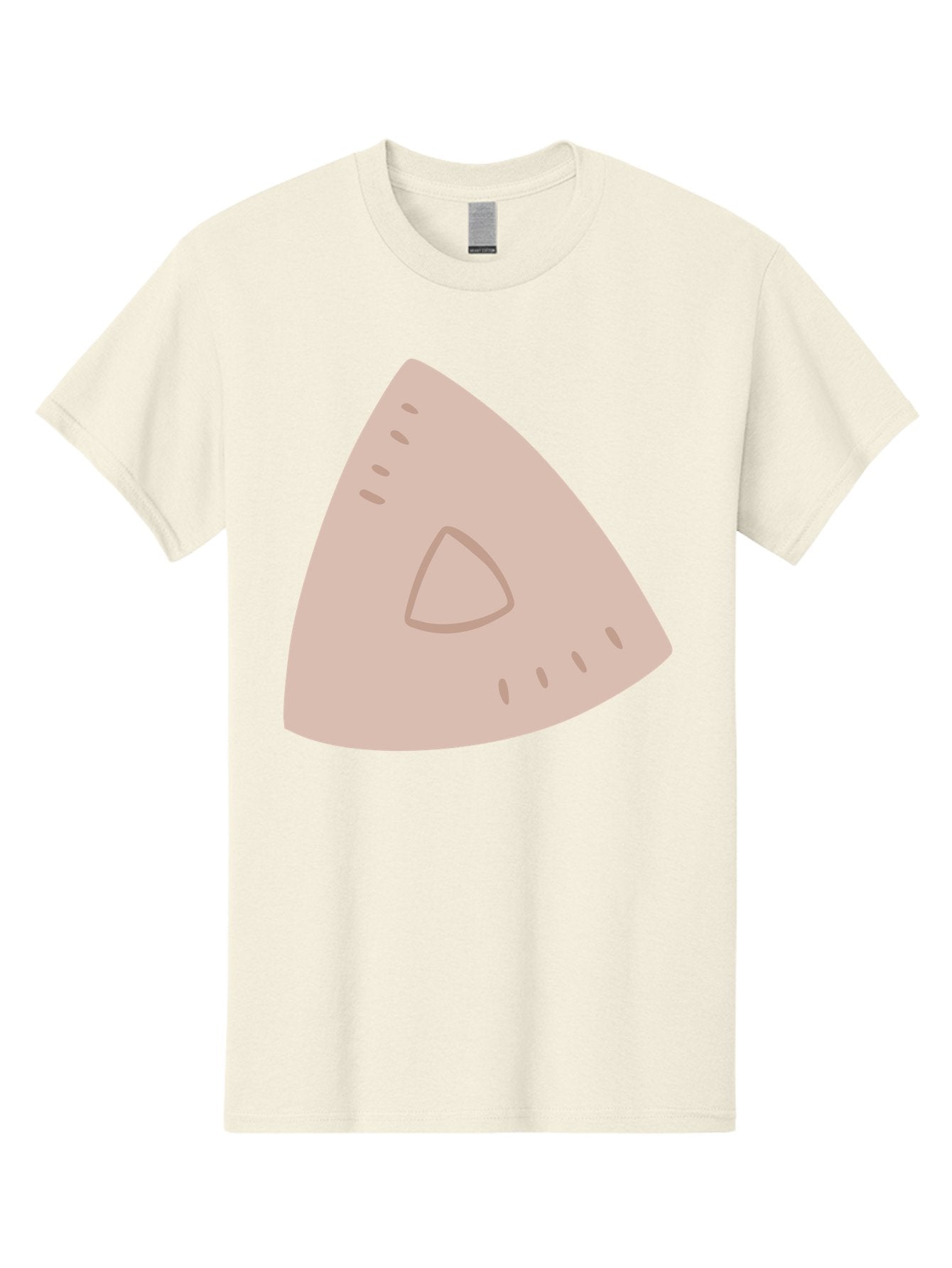 Triangle Men'S Graphic Tee, 100% Cotton, Comfortable Casual Summer Wear, Machine Washable, Tricorn Hat, Pirate Hat, Historical Fashion, 18Th Century Style, Cartoon Illustration, Minimalist Design, Simple Shapes, Muted Colors, Vintage Accessory Aac129 15
