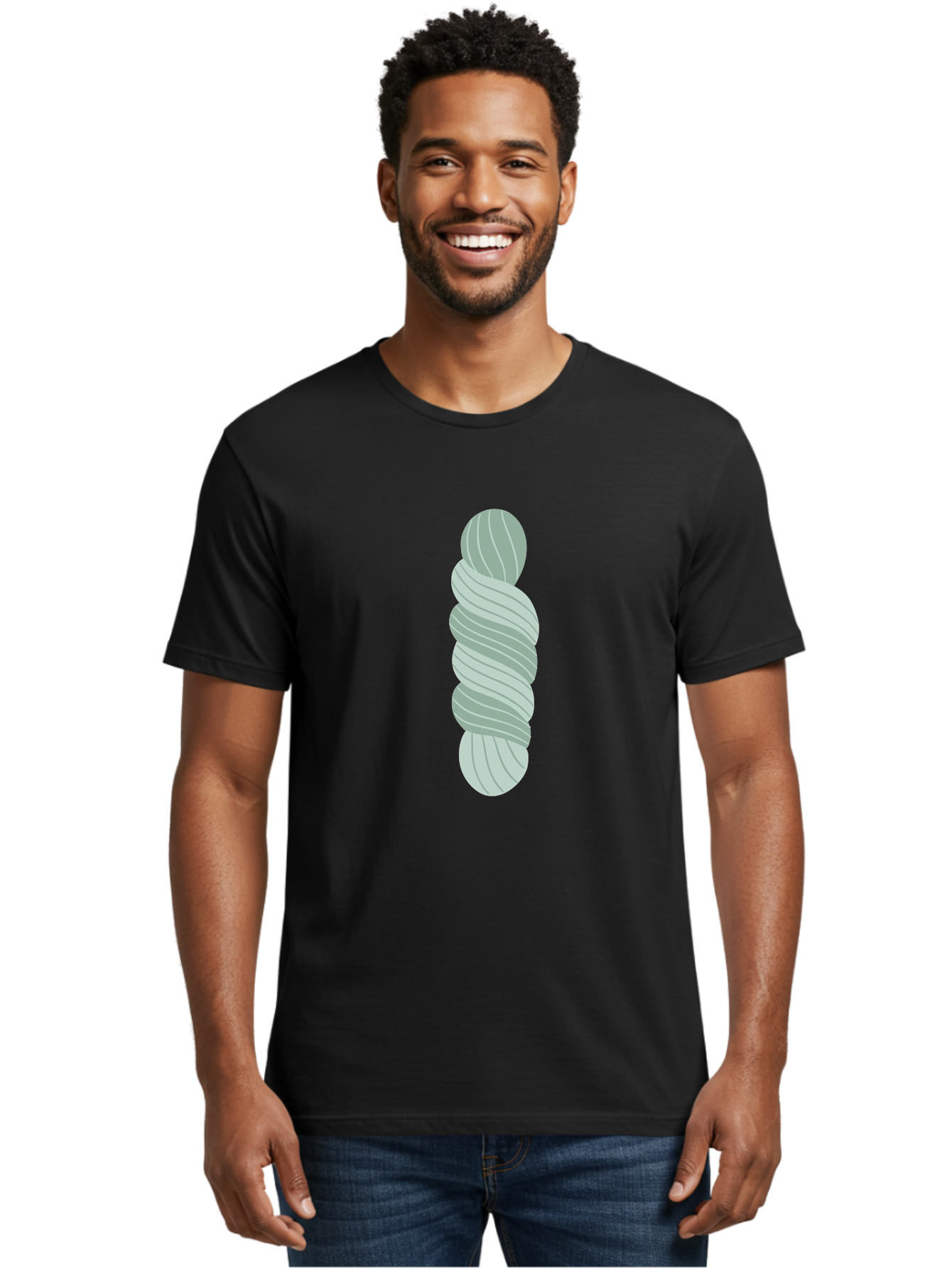 Twisted-Object Men'S Graphic Tee, 100% Cotton, Comfortable Casual Summer Wear, Machine Washable, Twisted Shape, Abstract Design, 3D Illustration, Spiral Pattern, Twisted Form, Modern Art, Digital Graphic, Abstract Shape Aac130 26