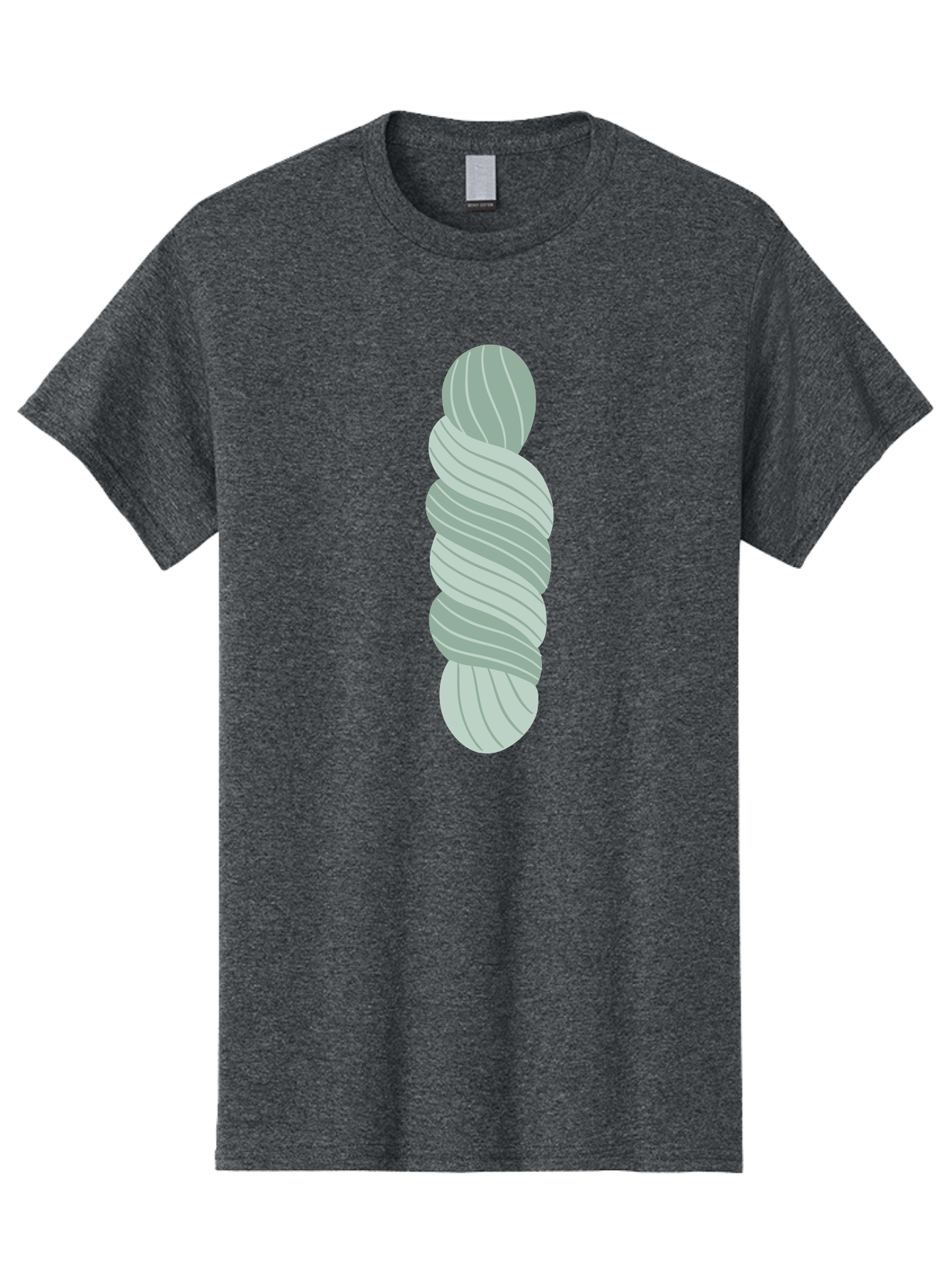 Twisted-Object Men'S Graphic Tee, 100% Cotton, Comfortable Casual Summer Wear, Machine Washable, Twisted Shape, Abstract Design, 3D Illustration, Spiral Pattern, Twisted Form, Modern Art, Digital Graphic, Abstract Shape Aac130 23