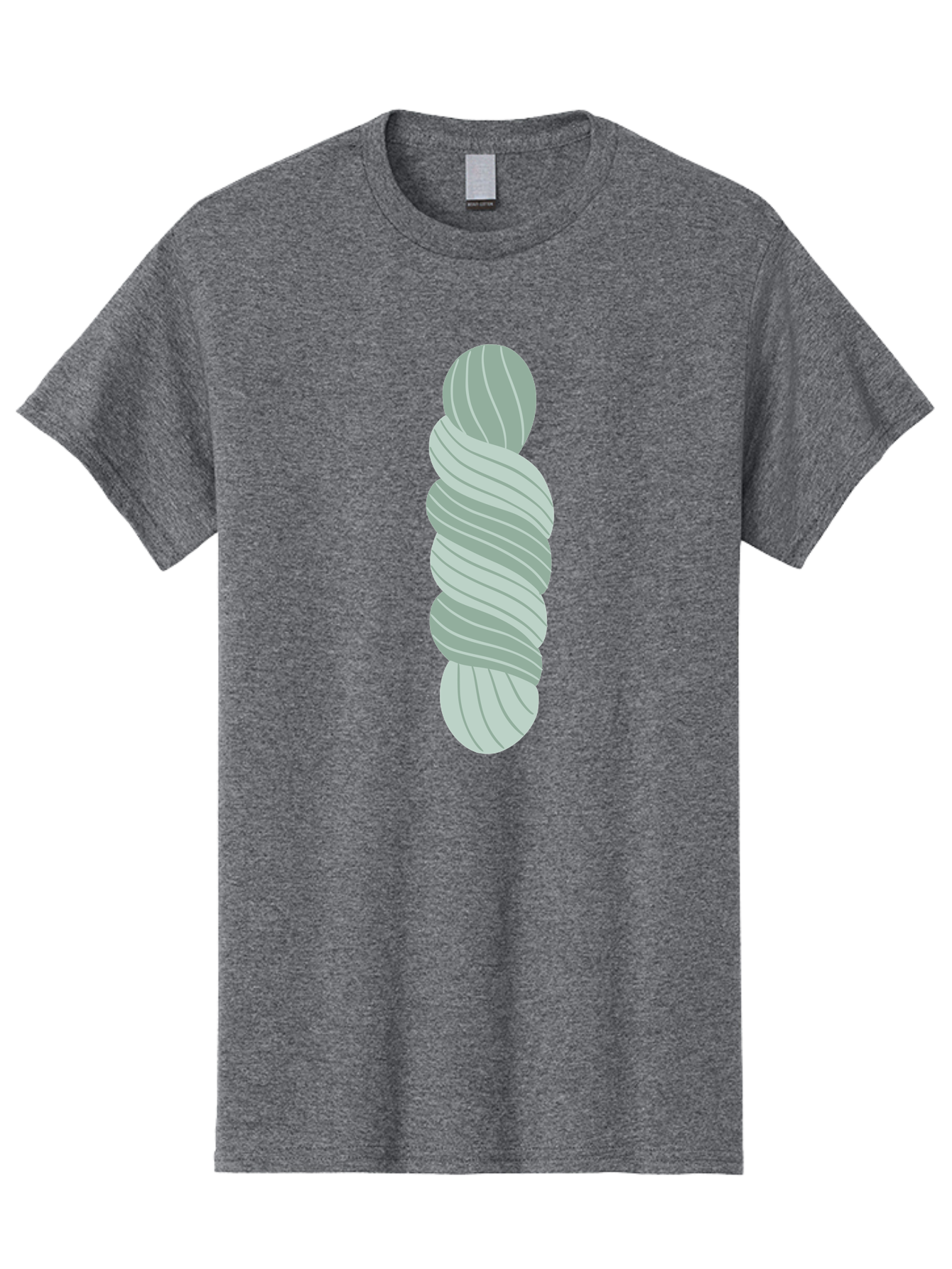 Twisted-Object Men'S Graphic Tee, 100% Cotton, Comfortable Casual Summer Wear, Machine Washable, Twisted Shape, Abstract Design, 3D Illustration, Spiral Pattern, Twisted Form, Modern Art, Digital Graphic, Abstract Shape Aac130 3