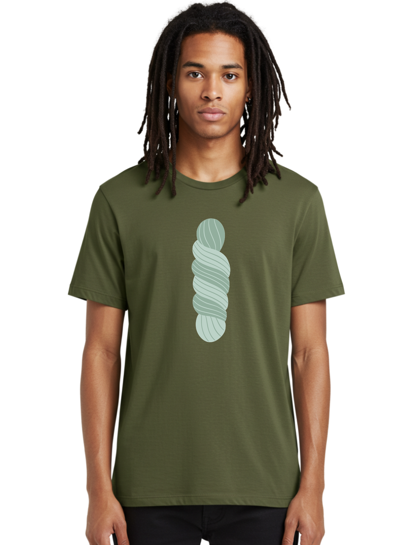 Twisted-Object Men'S Graphic Tee, 100% Cotton, Comfortable Casual Summer Wear, Machine Washable, Twisted Shape, Abstract Design, 3D Illustration, Spiral Pattern, Twisted Form, Modern Art, Digital Graphic, Abstract Shape Aac130 18