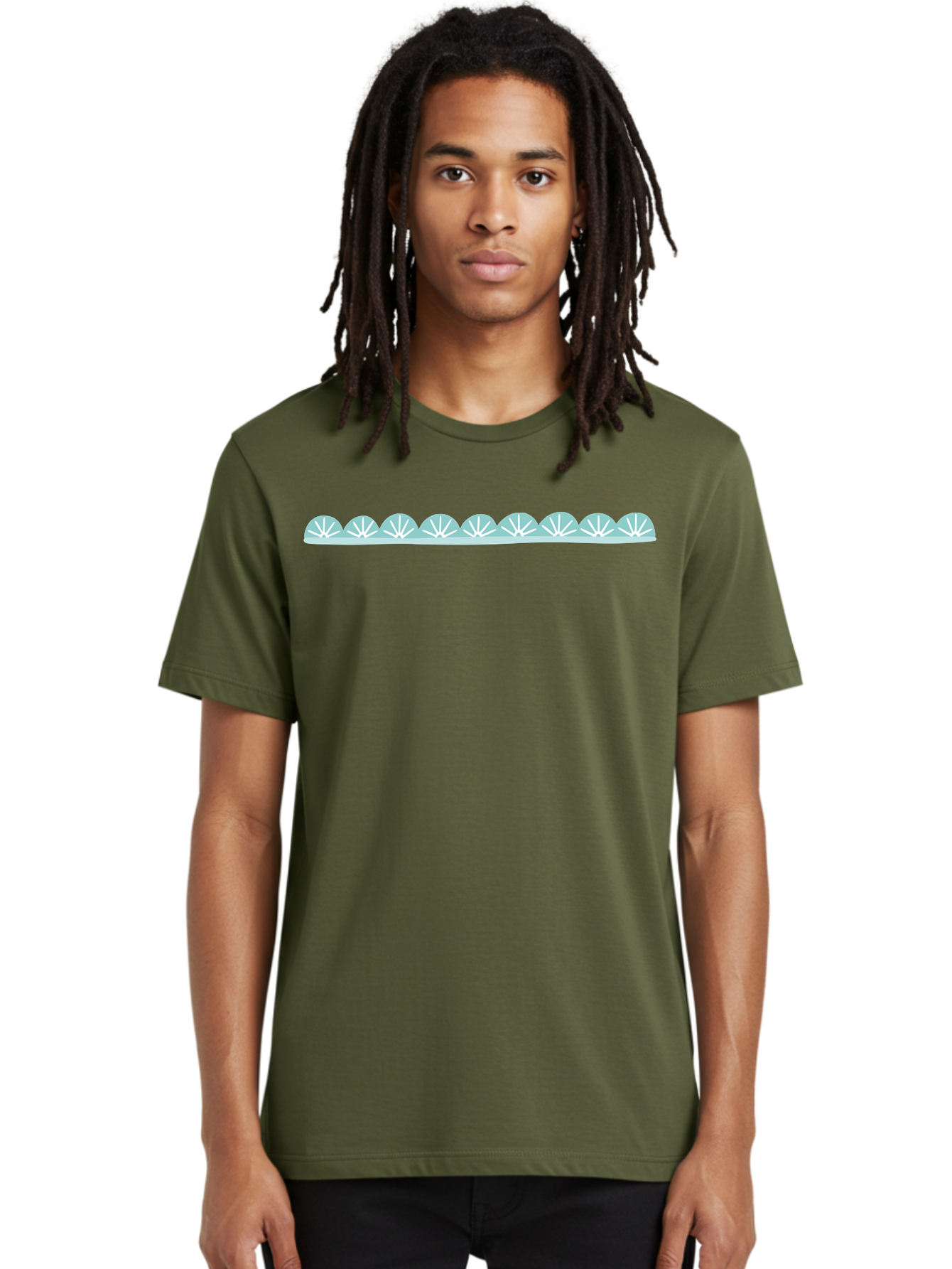 Umbrellas Men'S Graphic Tee, 100% Cotton, Comfortable Casual Summer Wear, Machine Washable, White Seashells, Shell Pattern, Ocean-Inspired Design, Coastal Decor, Beachy Vibe, Simple Illustration, Graphic Element Aac132 16