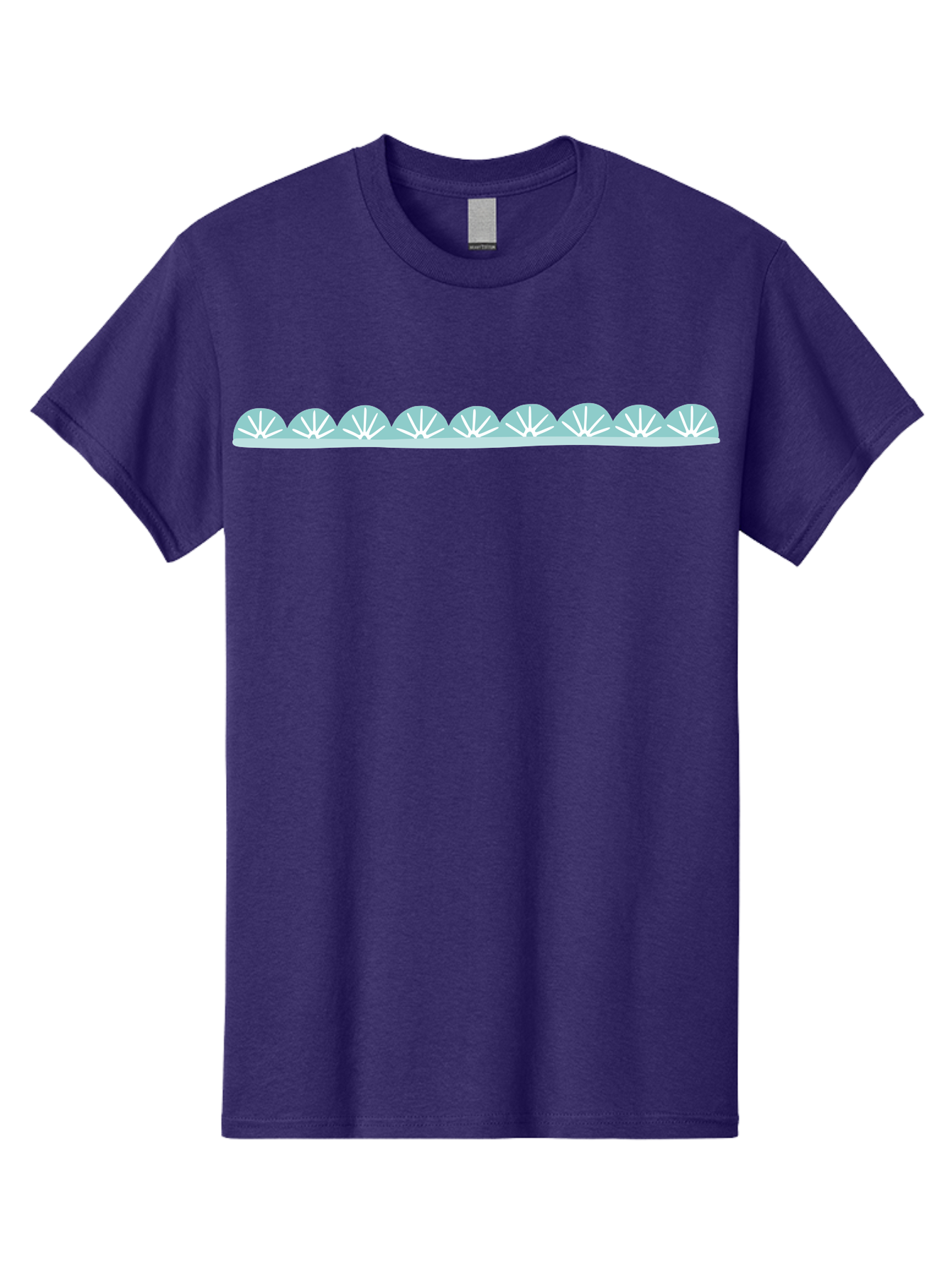 Umbrellas Men'S Graphic Tee, 100% Cotton, Comfortable Casual Summer Wear, Machine Washable, White Seashells, Shell Pattern, Ocean-Inspired Design, Coastal Decor, Beachy Vibe, Simple Illustration, Graphic Element Aac132 7