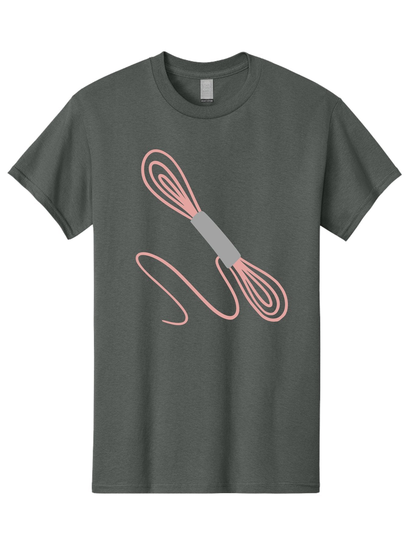 Whisk Men'S Graphic Tee, 100% Cotton, Comfortable Casual Summer Wear, Machine Washable, Cooking Utensils, Kitchen Tools, Whisk Design, Creative Graphics, Pastel Colors, Kitchenware, Cooking Essentials Aac133 4