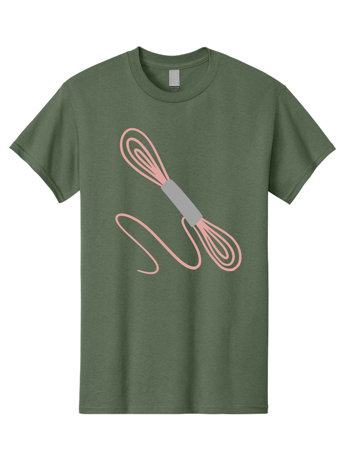 Whisk Men'S Graphic Tee, 100% Cotton, Comfortable Casual Summer Wear, Machine Washable, Cooking Utensils, Kitchen Tools, Whisk Design, Creative Graphics, Pastel Colors, Kitchenware, Cooking Essentials Aac133