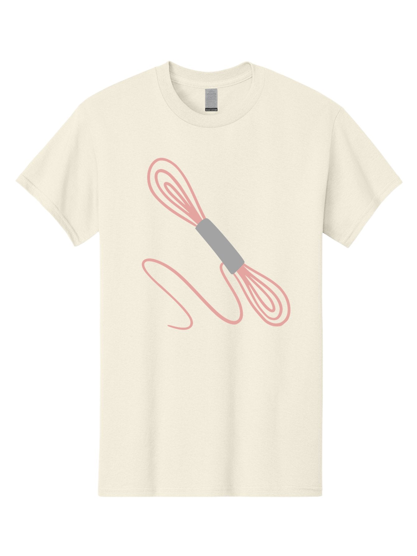 Whisk Men'S Graphic Tee, 100% Cotton, Comfortable Casual Summer Wear, Machine Washable, Cooking Utensils, Kitchen Tools, Whisk Design, Creative Graphics, Pastel Colors, Kitchenware, Cooking Essentials Aac133 5
