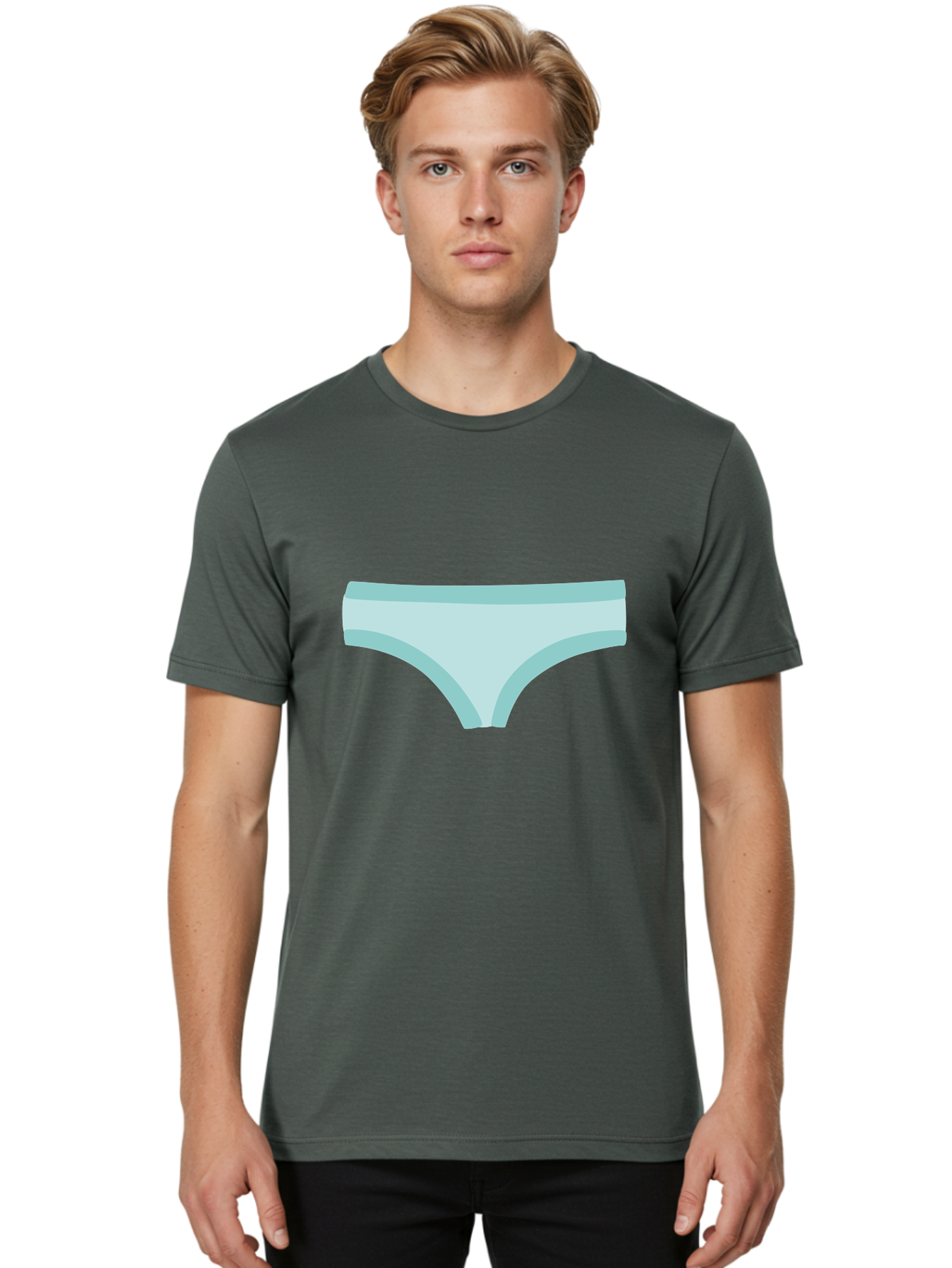 Women-S-Underwear Men'S Graphic Tee, 100% Cotton, Comfortable Casual Summer Wear, Machine Washable, Women'S Underwear, Lingerie, Intimate Apparel, Seamless Design, Comfortable Fit, Soft Fabric, Pastel Colors, Minimalist Style Aac139 18