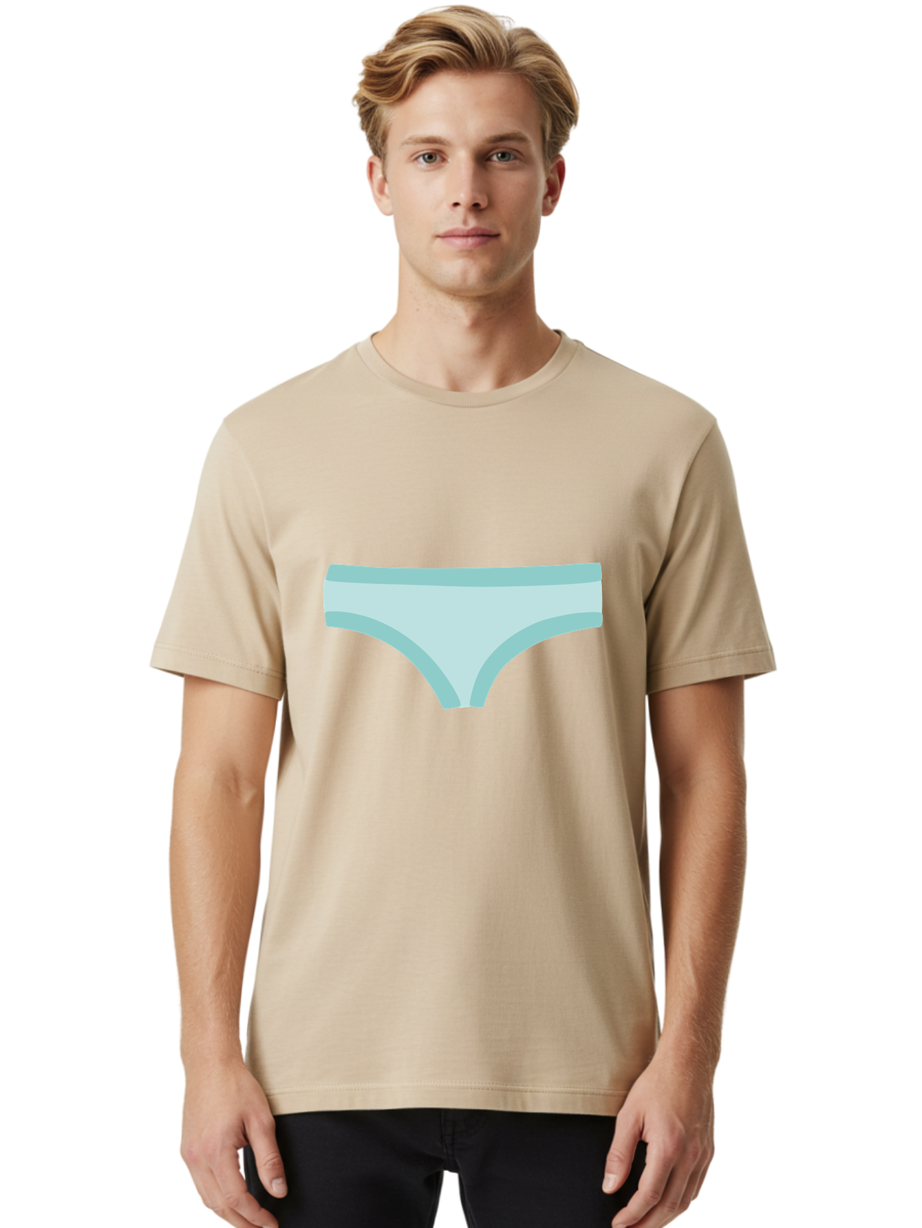 Women-S-Underwear Men'S Graphic Tee, 100% Cotton, Comfortable Casual Summer Wear, Machine Washable, Women'S Underwear, Lingerie, Intimate Apparel, Seamless Design, Comfortable Fit, Soft Fabric, Pastel Colors, Minimalist Style Aac139 26