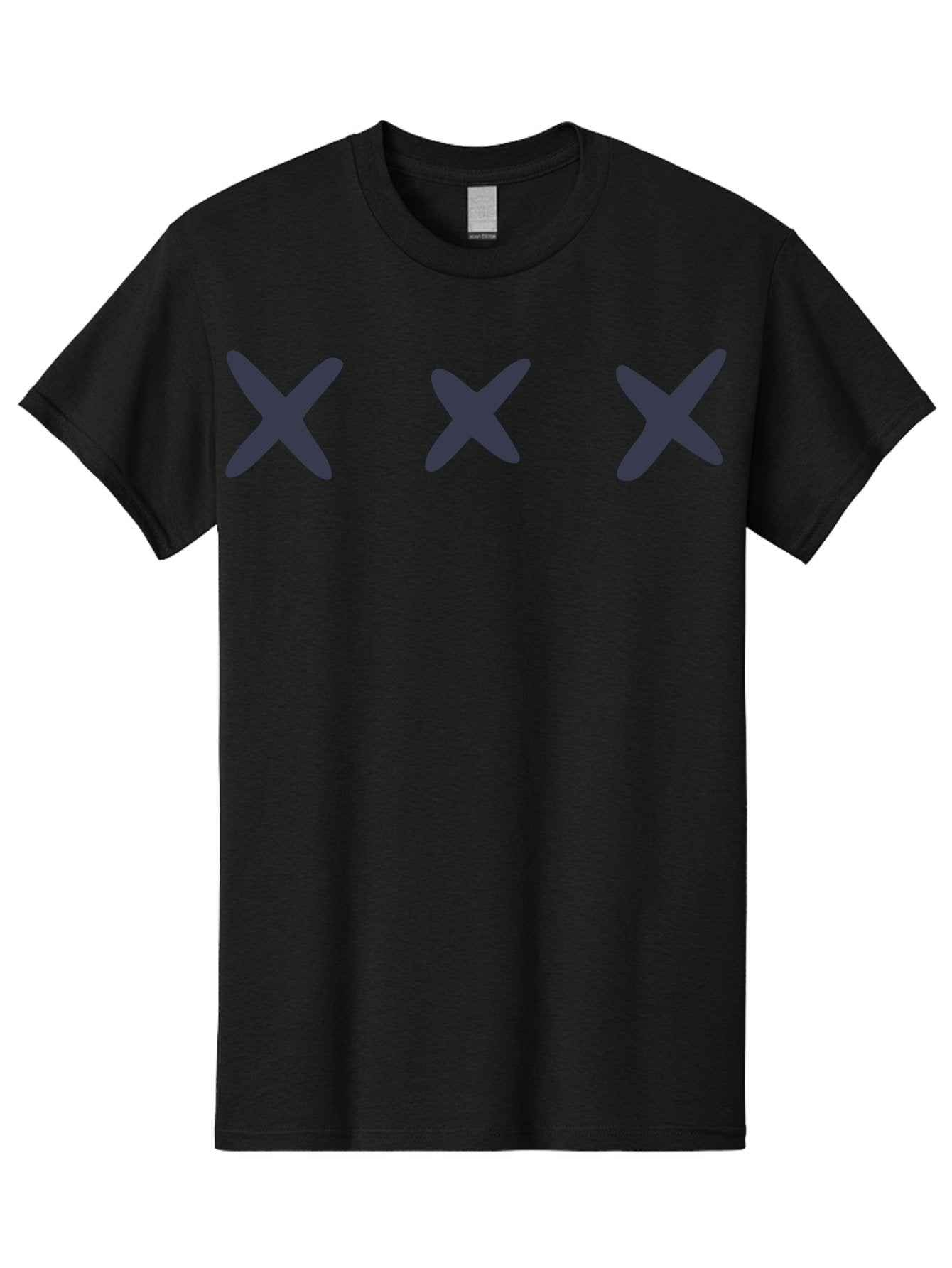 X-Marks-1 Men'S Graphic Tee, 100% Cotton, Comfortable Casual Summer Wear, Machine Washable, X Symbol, Delete Icon, Close Button, Cancel Sign, Cross Mark, Removal Indicator, Negative Symbol Aac142 10