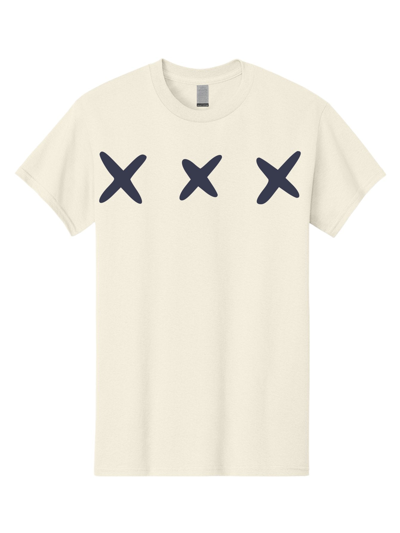 X-Marks-1 Men'S Graphic Tee, 100% Cotton, Comfortable Casual Summer Wear, Machine Washable, X Symbol, Delete Icon, Close Button, Cancel Sign, Cross Mark, Removal Indicator, Negative Symbol Aac142 7