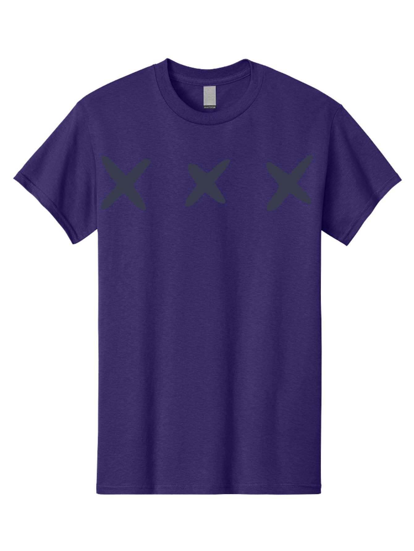 X-Marks-1 Men'S Graphic Tee, 100% Cotton, Comfortable Casual Summer Wear, Machine Washable, X Symbol, Delete Icon, Close Button, Cancel Sign, Cross Mark, Removal Indicator, Negative Symbol Aac142 11
