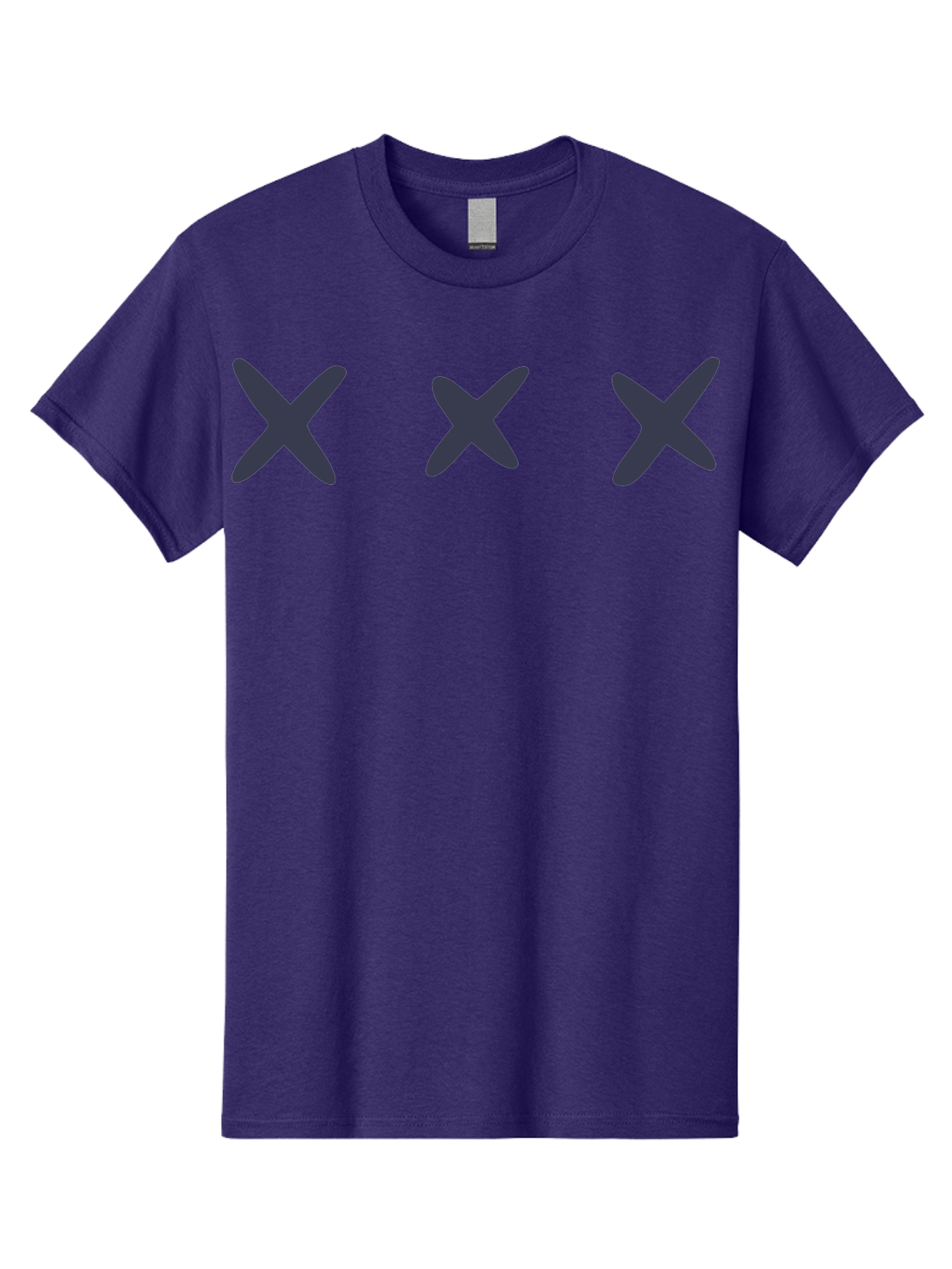 X-Marks-1 Men'S Graphic Tee, 100% Cotton, Comfortable Casual Summer Wear, Machine Washable, X Symbol, Delete Icon, Close Button, Cancel Sign, Cross Mark, Removal Indicator, Negative Symbol Aac142 7