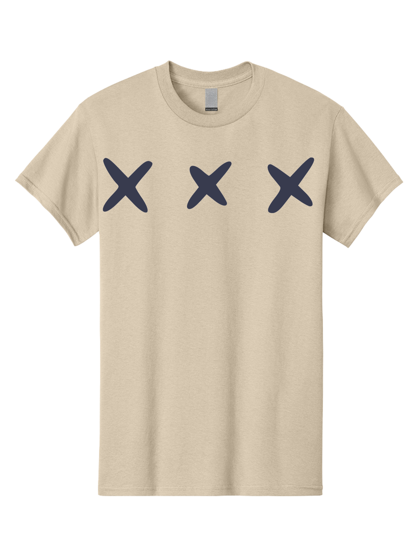 X-Marks-1 Men'S Graphic Tee, 100% Cotton, Comfortable Casual Summer Wear, Machine Washable, X Symbol, Delete Icon, Close Button, Cancel Sign, Cross Mark, Removal Indicator, Negative Symbol Aac142 21