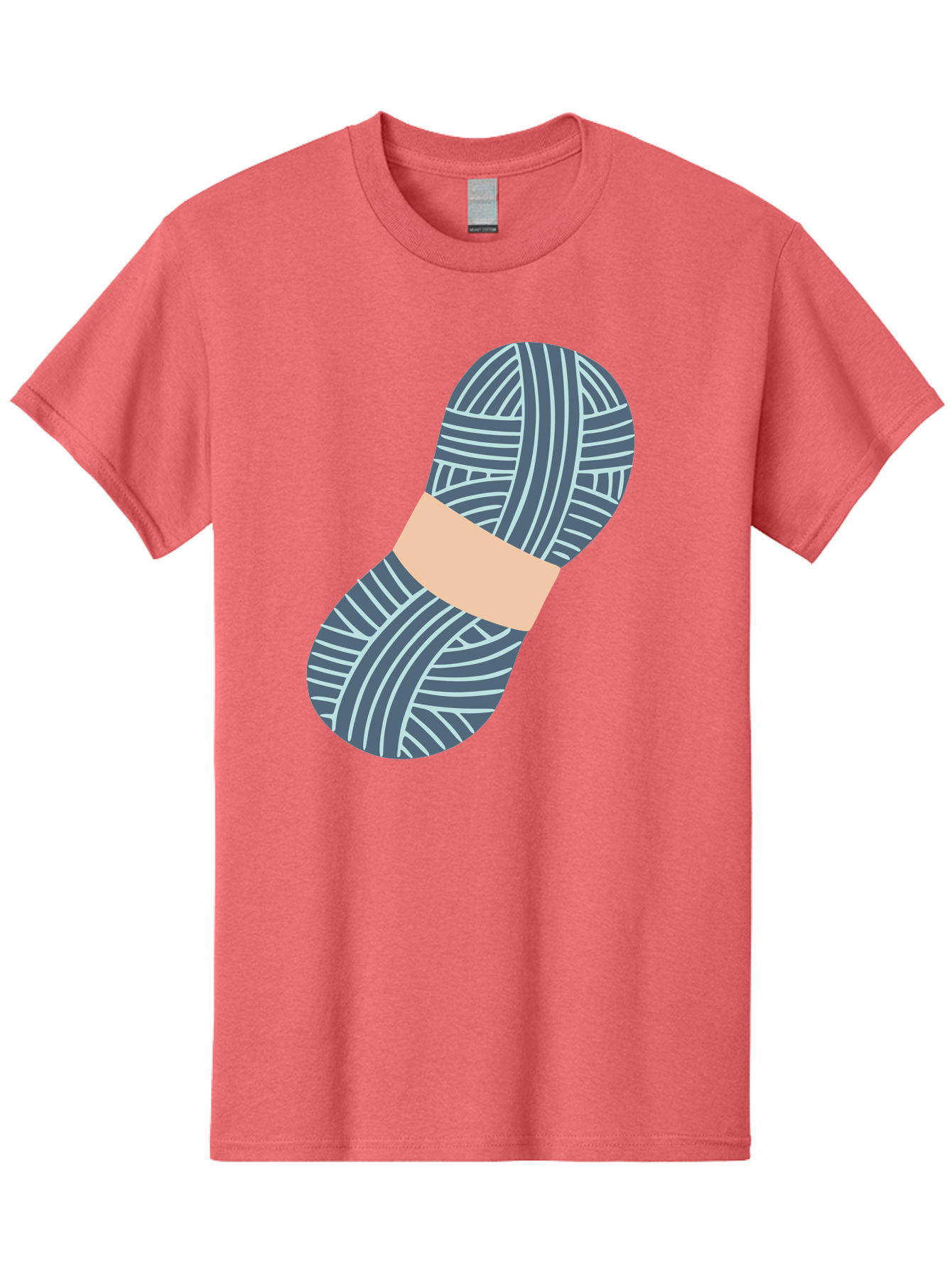 Yarn-Ball-1 Men'S Graphic Tee, 100% Cotton, Comfortable Casual Summer Wear, Machine Washable, Gray Yarn, White Stripes, Yarn Ball, Knitting Supplies, Crochet Materials, Craft Project Aac144 11