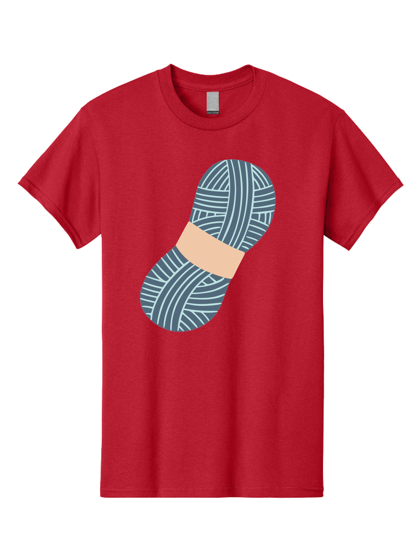 Yarn-Ball-1 Men'S Graphic Tee, 100% Cotton, Comfortable Casual Summer Wear, Machine Washable, Gray Yarn, White Stripes, Yarn Ball, Knitting Supplies, Crochet Materials, Craft Project Aac144 21