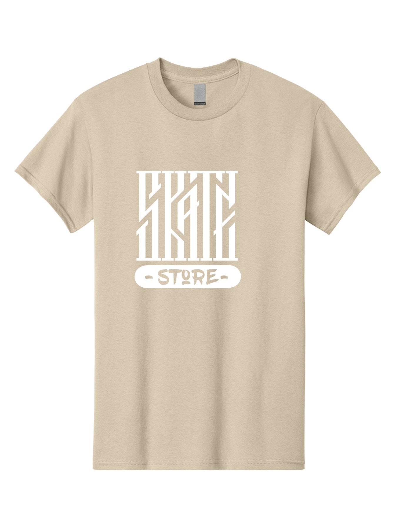 Hyn-Store Men'S Graphic Tee, 100% Cotton, Comfortable Casual Summer Wear, Machine Washable, Stylish Typography, Store Branding, Hyln Store, Modern Logo, Minimalist Design, Retail Identity, Green And White Color Scheme, Fashion Branding Aac150