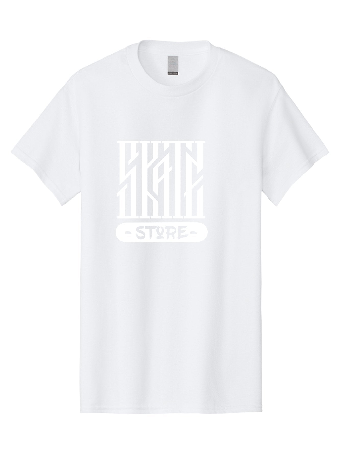 Hyn-Store Men'S Graphic Tee, 100% Cotton, Comfortable Casual Summer Wear, Machine Washable, Stylish Typography, Store Branding, Hyln Store, Modern Logo, Minimalist Design, Retail Identity, Green And White Color Scheme, Fashion Branding Aac150 6
