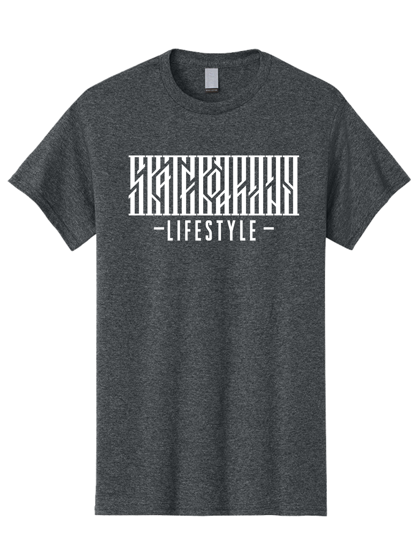 Lifestyle-1 Men'S Graphic Tee, 100% Cotton, Comfortable Casual Summer Wear, Machine Washable, Lifestyle Branding, White Typography, Modern Design, Geometric Patterns, Fashion Statement, Urban Style, Chic Aesthetics Aac151 25