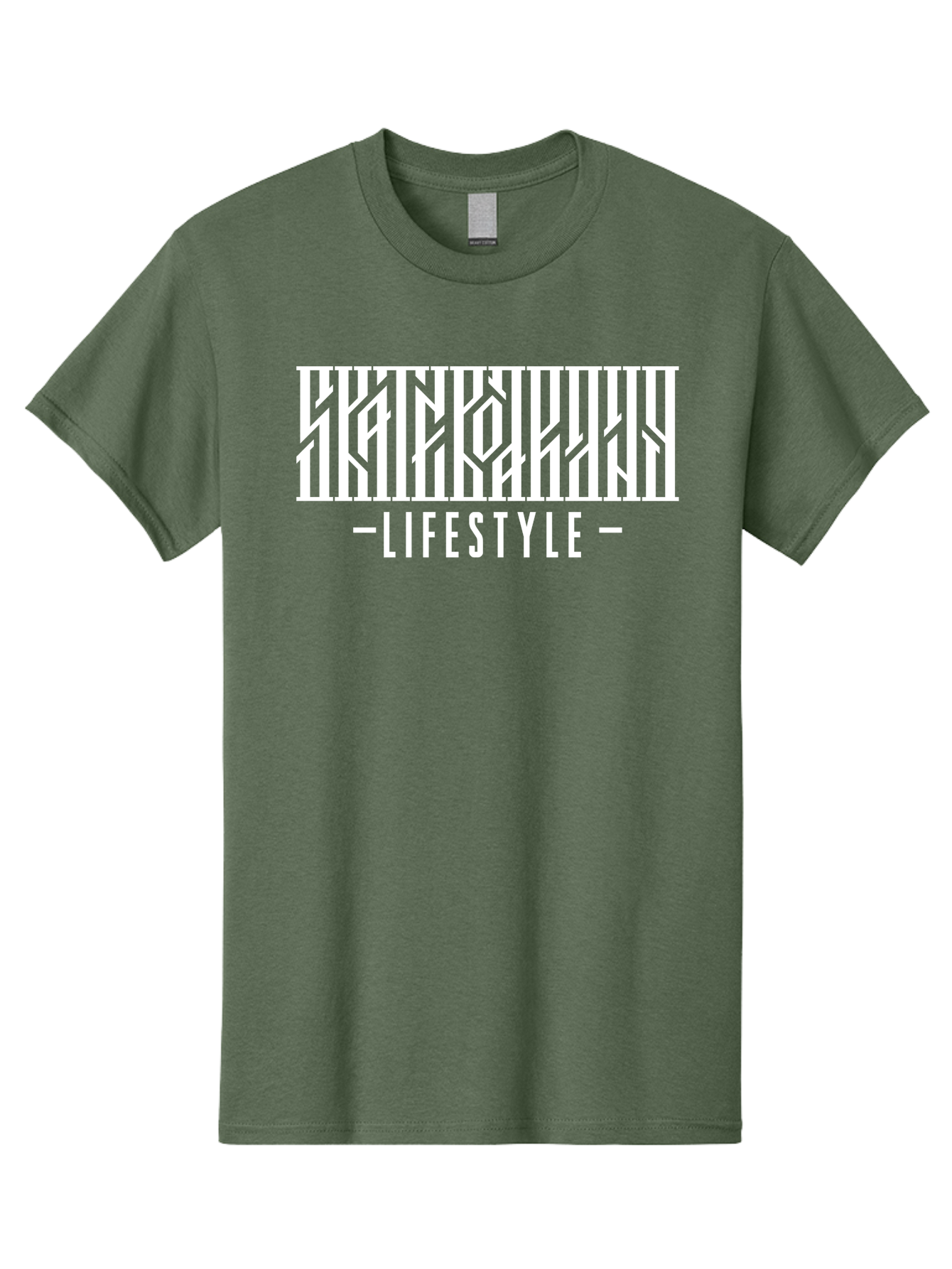 Lifestyle-1 Men'S Graphic Tee, 100% Cotton, Comfortable Casual Summer Wear, Machine Washable, Lifestyle Branding, White Typography, Modern Design, Geometric Patterns, Fashion Statement, Urban Style, Chic Aesthetics Aac151 27
