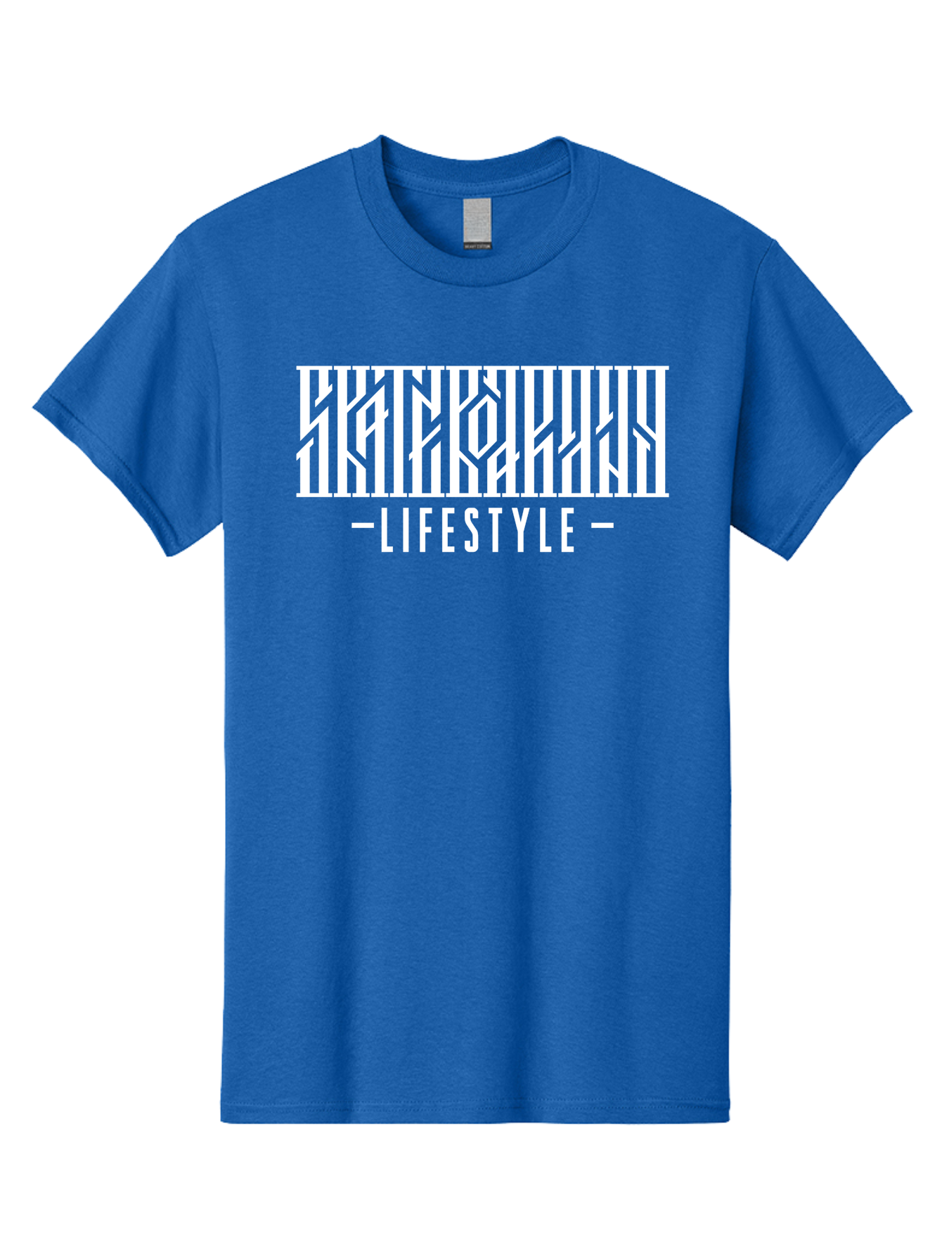 Lifestyle-1 Men'S Graphic Tee, 100% Cotton, Comfortable Casual Summer Wear, Machine Washable, Lifestyle Branding, White Typography, Modern Design, Geometric Patterns, Fashion Statement, Urban Style, Chic Aesthetics Aac151 23