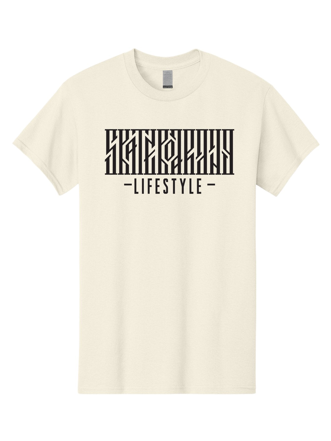 Lifestyle Men'S Graphic Tee, 100% Cotton, Comfortable Casual Summer Wear, Machine Washable, Lifestyle Branding, Trendy Graphics, Modern Design, Black Typography, Stylish Patterns, Abstract Shapes, Fashion Lifestyle, Creative Art Aac152 7