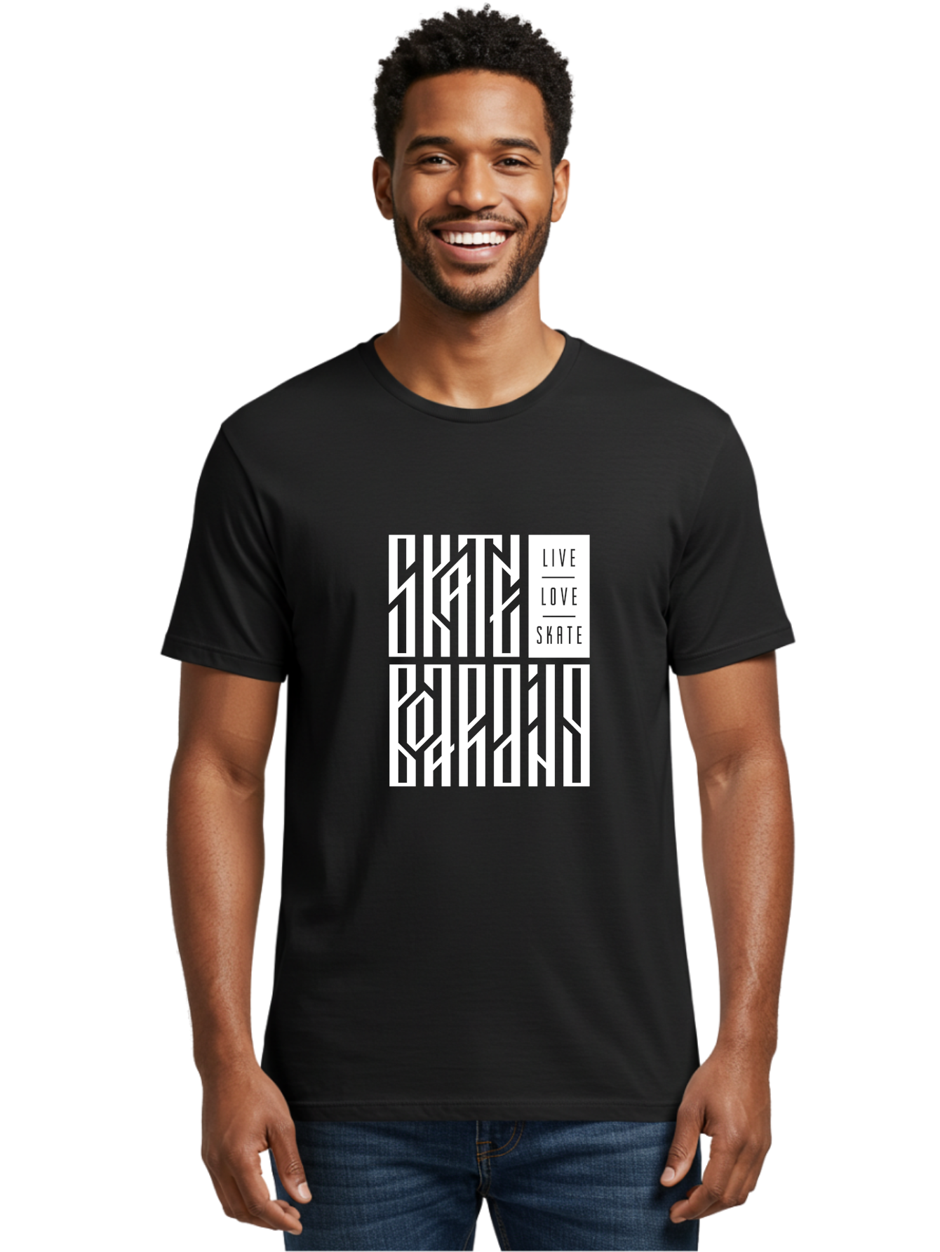 Live-Love-Skate-1 Men'S Graphic Tee, 100% Cotton, Comfortable Casual Summer Wear, Machine Washable, Skateboarding Culture, Action Sports, Extreme Sports, Skate Lifestyle, Streetwear Fashion, Urban Style, Skateboard Graphics, Skateboard Art Aac153 30
