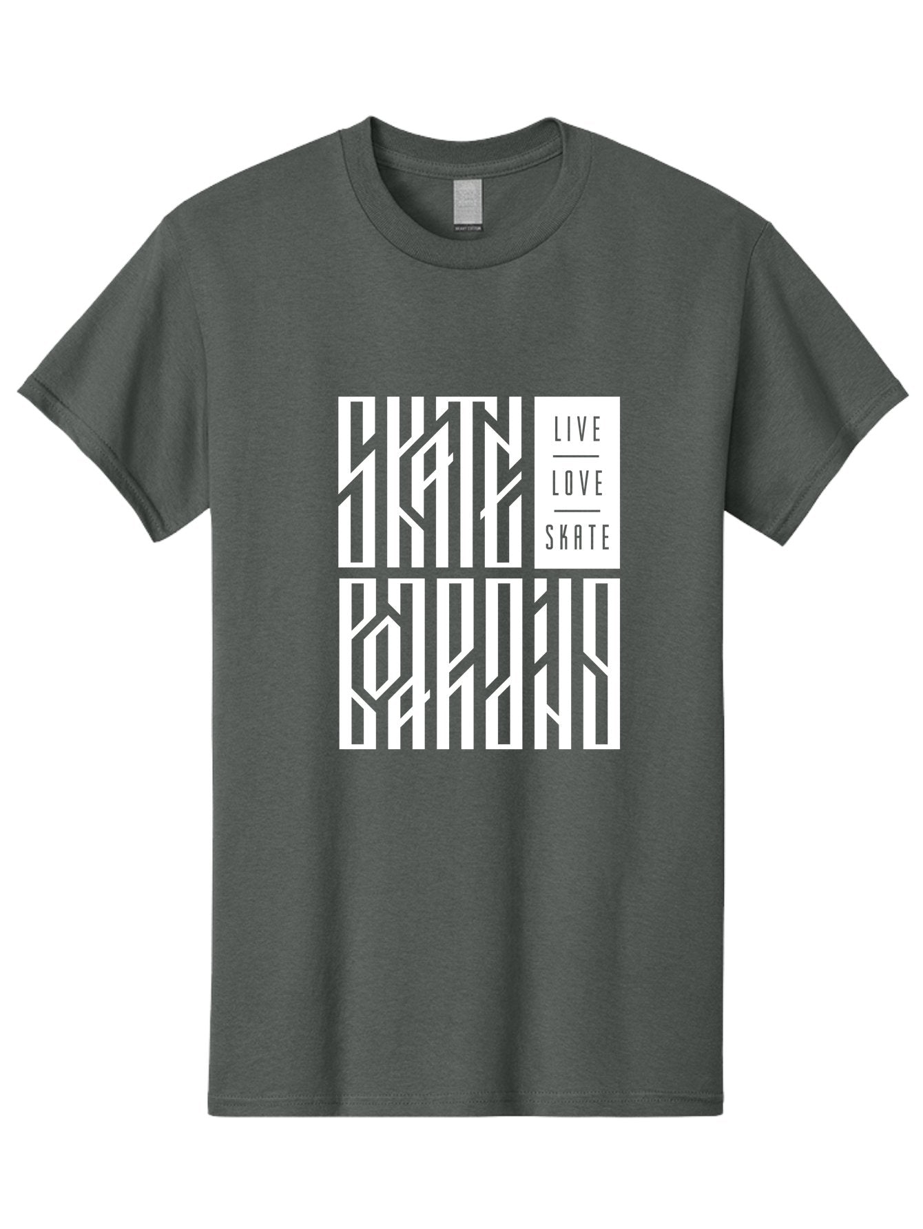 Live-Love-Skate-1 Men'S Graphic Tee, 100% Cotton, Comfortable Casual Summer Wear, Machine Washable, Skateboarding Culture, Action Sports, Extreme Sports, Skate Lifestyle, Streetwear Fashion, Urban Style, Skateboard Graphics, Skateboard Art Aac153 14