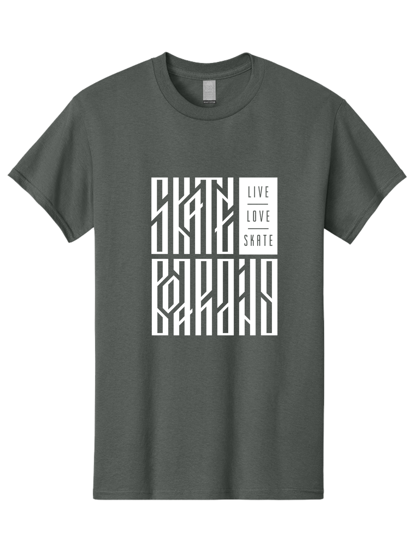 Live-Love-Skate-1 Men'S Graphic Tee, 100% Cotton, Comfortable Casual Summer Wear, Machine Washable, Skateboarding Culture, Action Sports, Extreme Sports, Skate Lifestyle, Streetwear Fashion, Urban Style, Skateboard Graphics, Skateboard Art Aac153 3