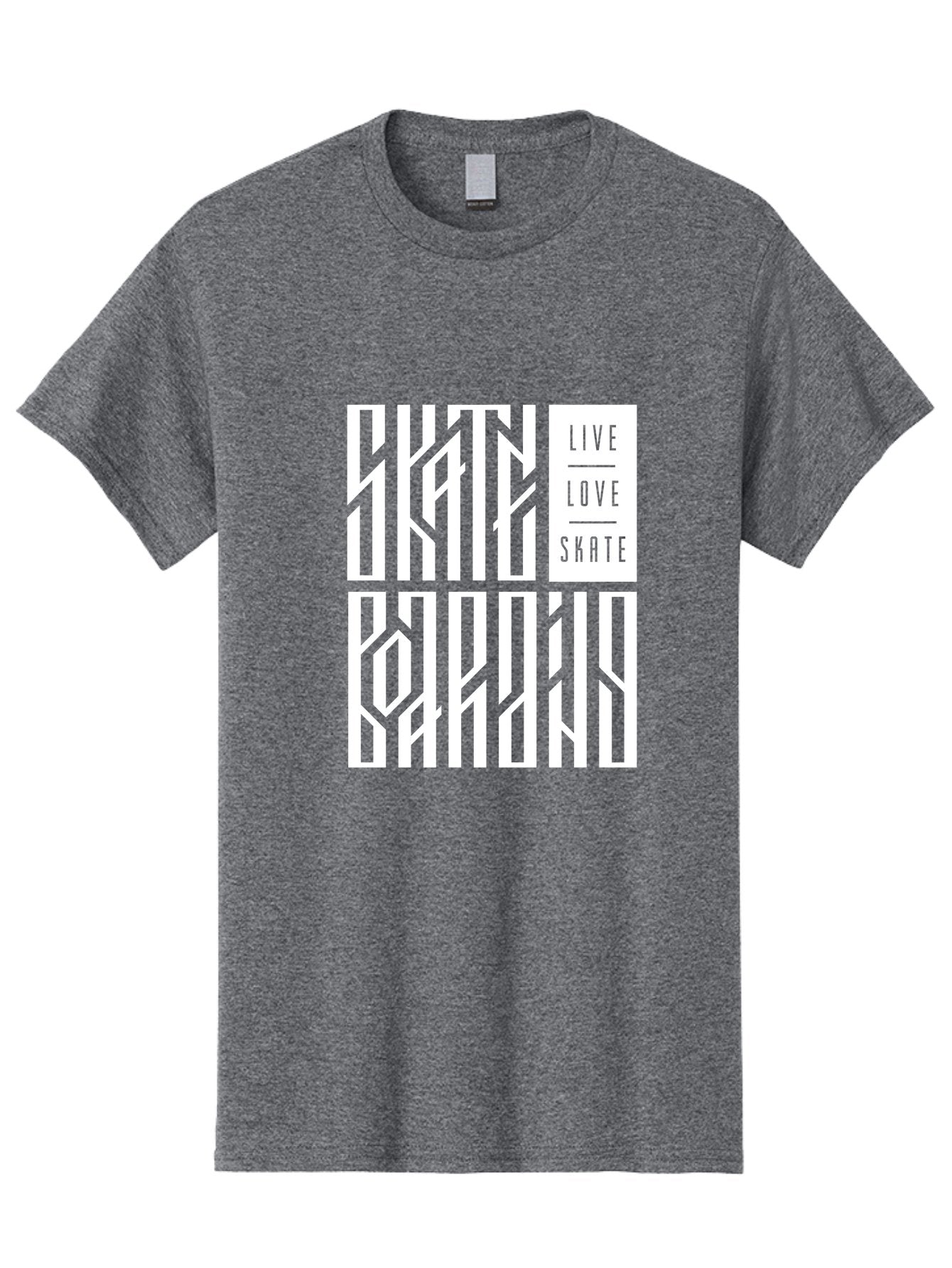 Live-Love-Skate-1 Men'S Graphic Tee, 100% Cotton, Comfortable Casual Summer Wear, Machine Washable, Skateboarding Culture, Action Sports, Extreme Sports, Skate Lifestyle, Streetwear Fashion, Urban Style, Skateboard Graphics, Skateboard Art Aac153 6