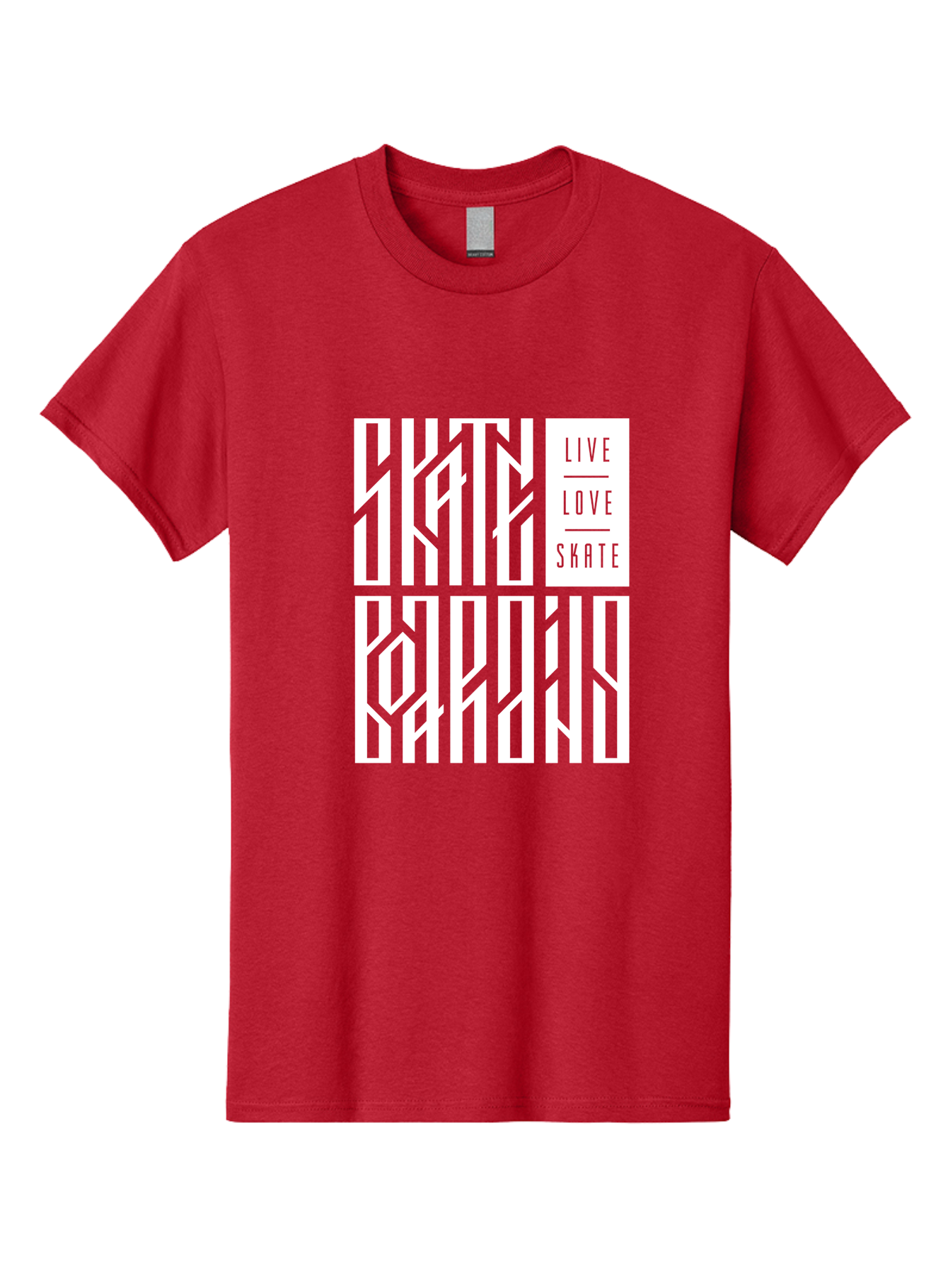 Live-Love-Skate-1 Men'S Graphic Tee, 100% Cotton, Comfortable Casual Summer Wear, Machine Washable, Skateboarding Culture, Action Sports, Extreme Sports, Skate Lifestyle, Streetwear Fashion, Urban Style, Skateboard Graphics, Skateboard Art Aac153 23