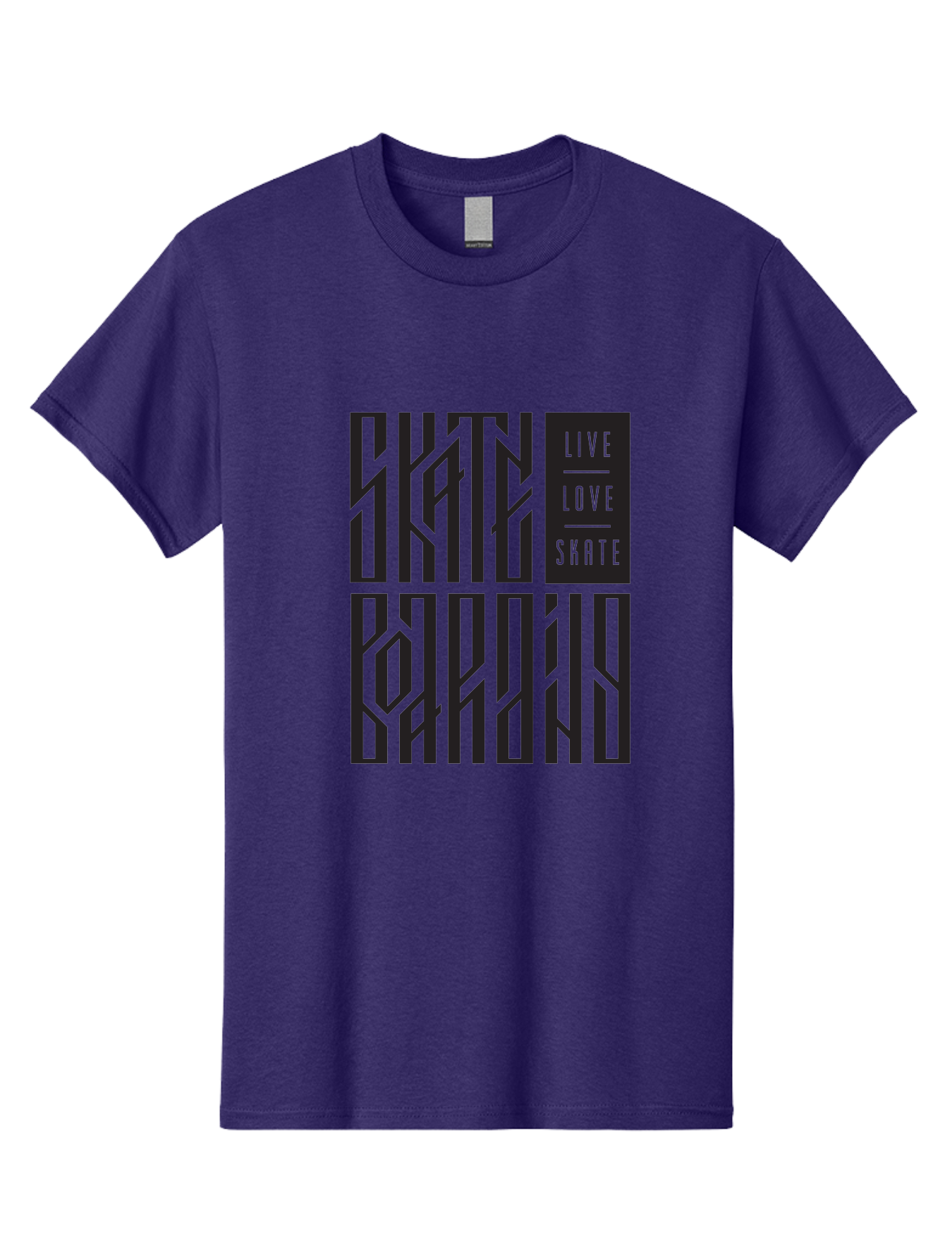 Live-Love-Skate Men'S Graphic Tee, 100% Cotton, Comfortable Casual Summer Wear, Machine Washable, Street Art Style, Skate Culture, Bold Typography, Urban Lifestyle, Action Sports, Graffiti-Inspired Design, Skateboarding Community Aac154 9