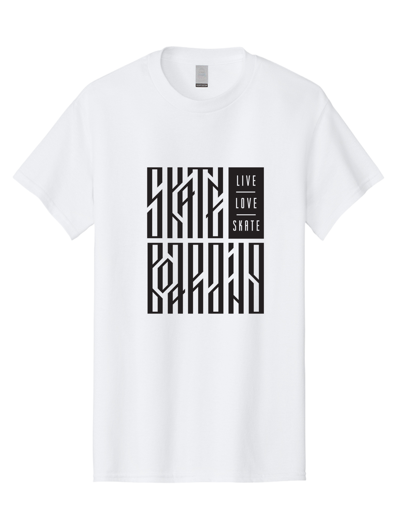 Live-Love-Skate Men'S Graphic Tee, 100% Cotton, Comfortable Casual Summer Wear, Machine Washable, Street Art Style, Skate Culture, Bold Typography, Urban Lifestyle, Action Sports, Graffiti-Inspired Design, Skateboarding Community Aac154 29