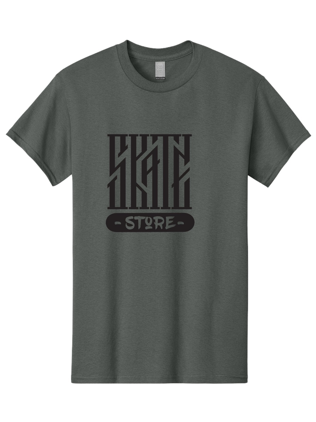 Livn-Store Men'S Graphic Tee, 100% Cotton, Comfortable Casual Summer Wear, Machine Washable, Lhtn Store, Modern Logo, Bold Typography, Black And Green Design, Minimalist Branding, Urban Style, Edgy Aesthetic, Streetwear Fashion Aac155 14