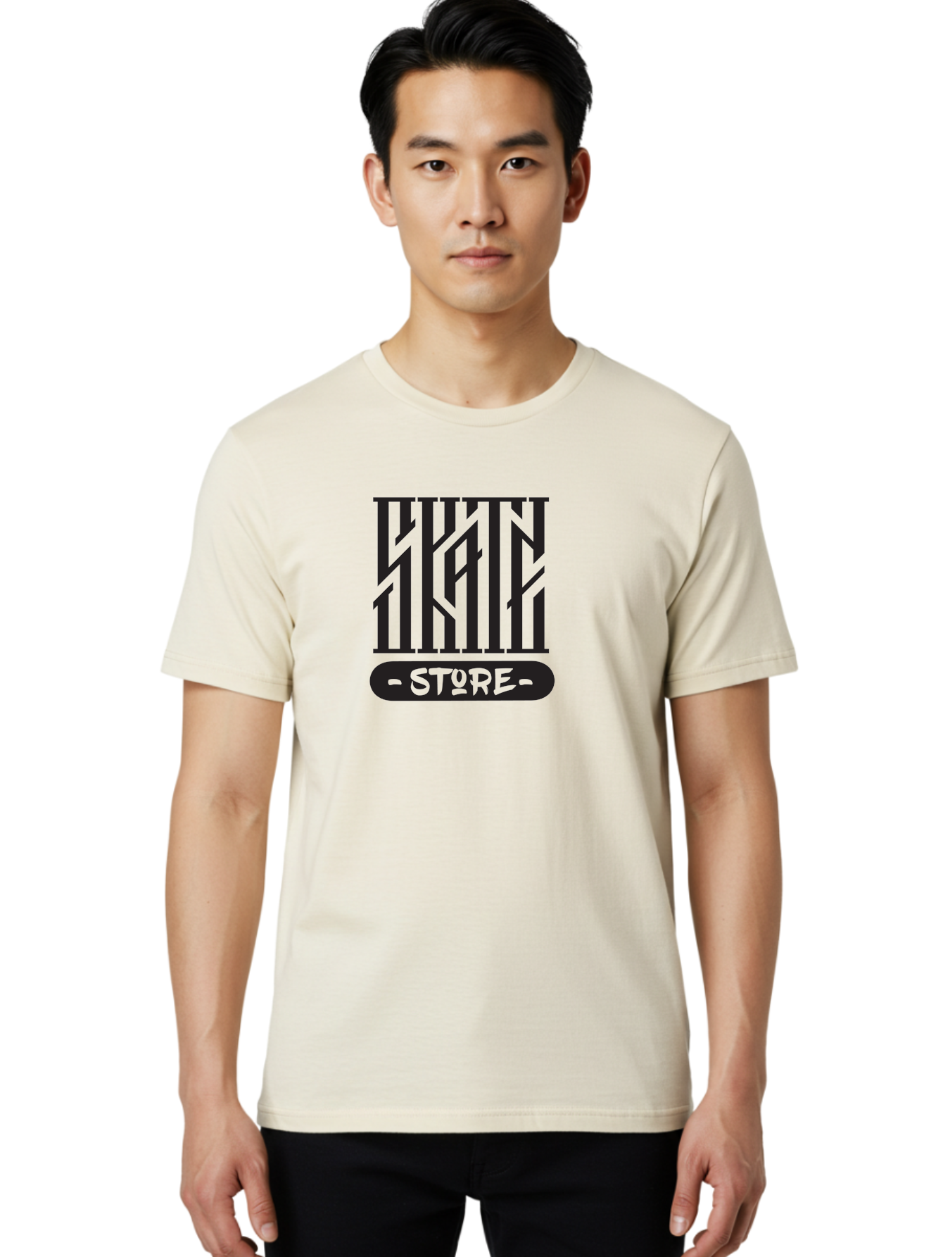 Livn-Store Men'S Graphic Tee, 100% Cotton, Comfortable Casual Summer Wear, Machine Washable, Lhtn Store, Modern Logo, Bold Typography, Black And Green Design, Minimalist Branding, Urban Style, Edgy Aesthetic, Streetwear Fashion Aac155 30