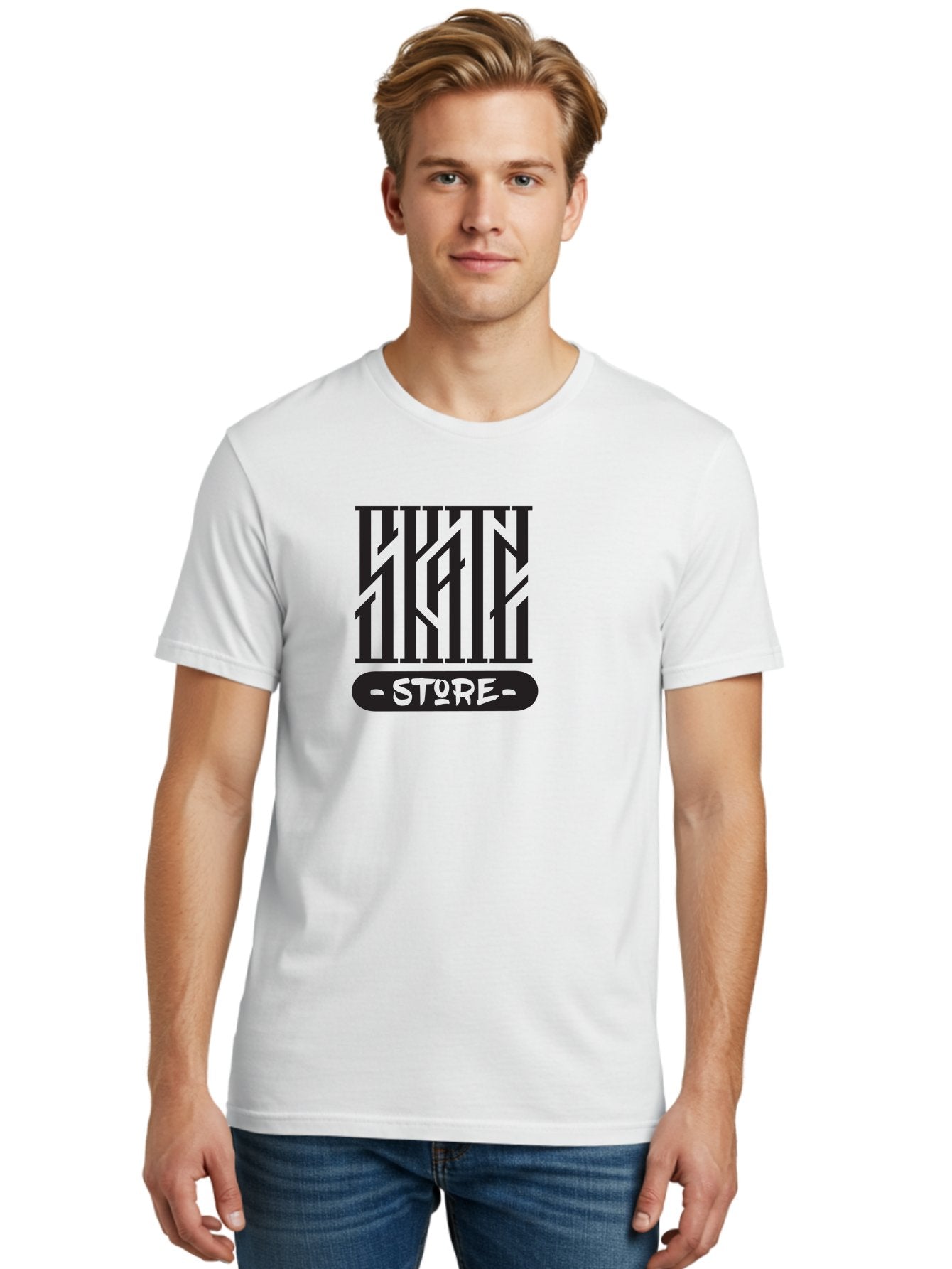 Livn-Store Men'S Graphic Tee, 100% Cotton, Comfortable Casual Summer Wear, Machine Washable, Lhtn Store, Modern Logo, Bold Typography, Black And Green Design, Minimalist Branding, Urban Style, Edgy Aesthetic, Streetwear Fashion Aac155 30